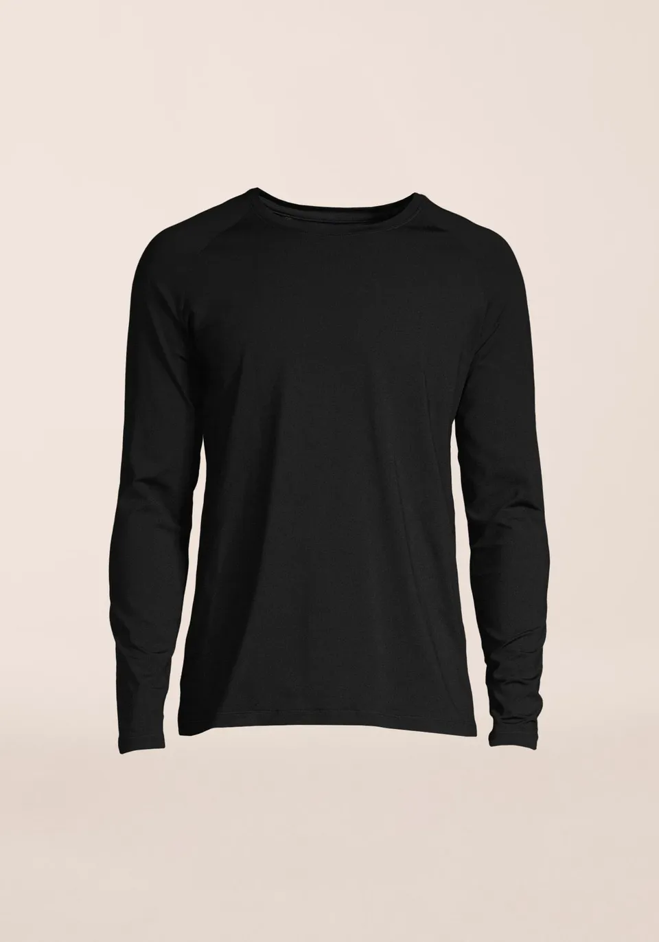 Casall Essential M Long Sleeve maglia manica lunga Nera