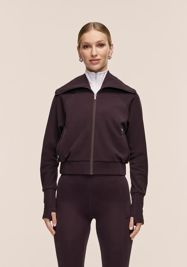 Casall Warm Training giacca allenamento dark cherry Moon termica