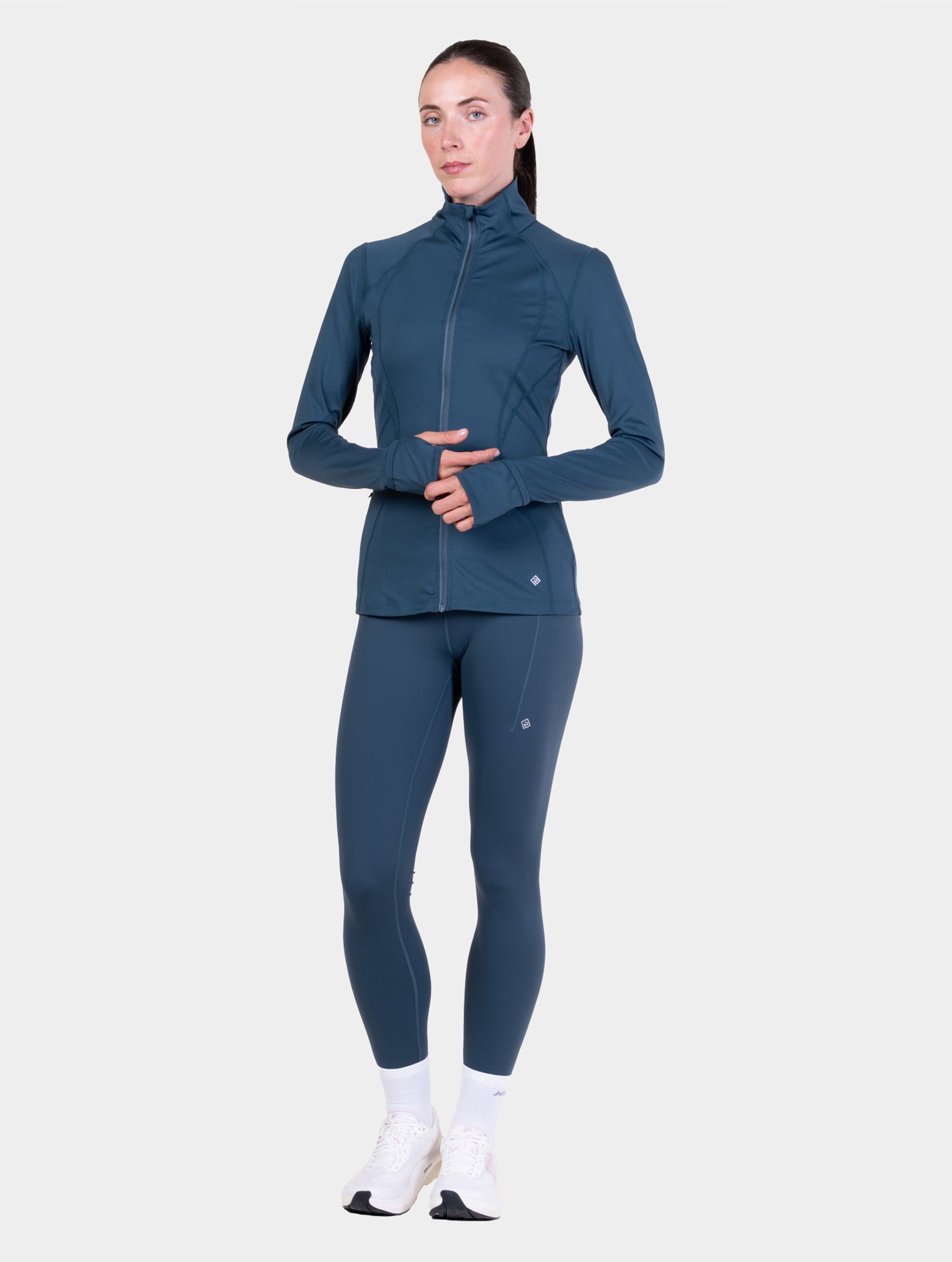 Ronhill Tech Contour giacca running donna blu antivento