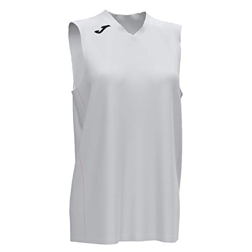 Joma Cancha III Canotta Unisex Bianco S Traspirante