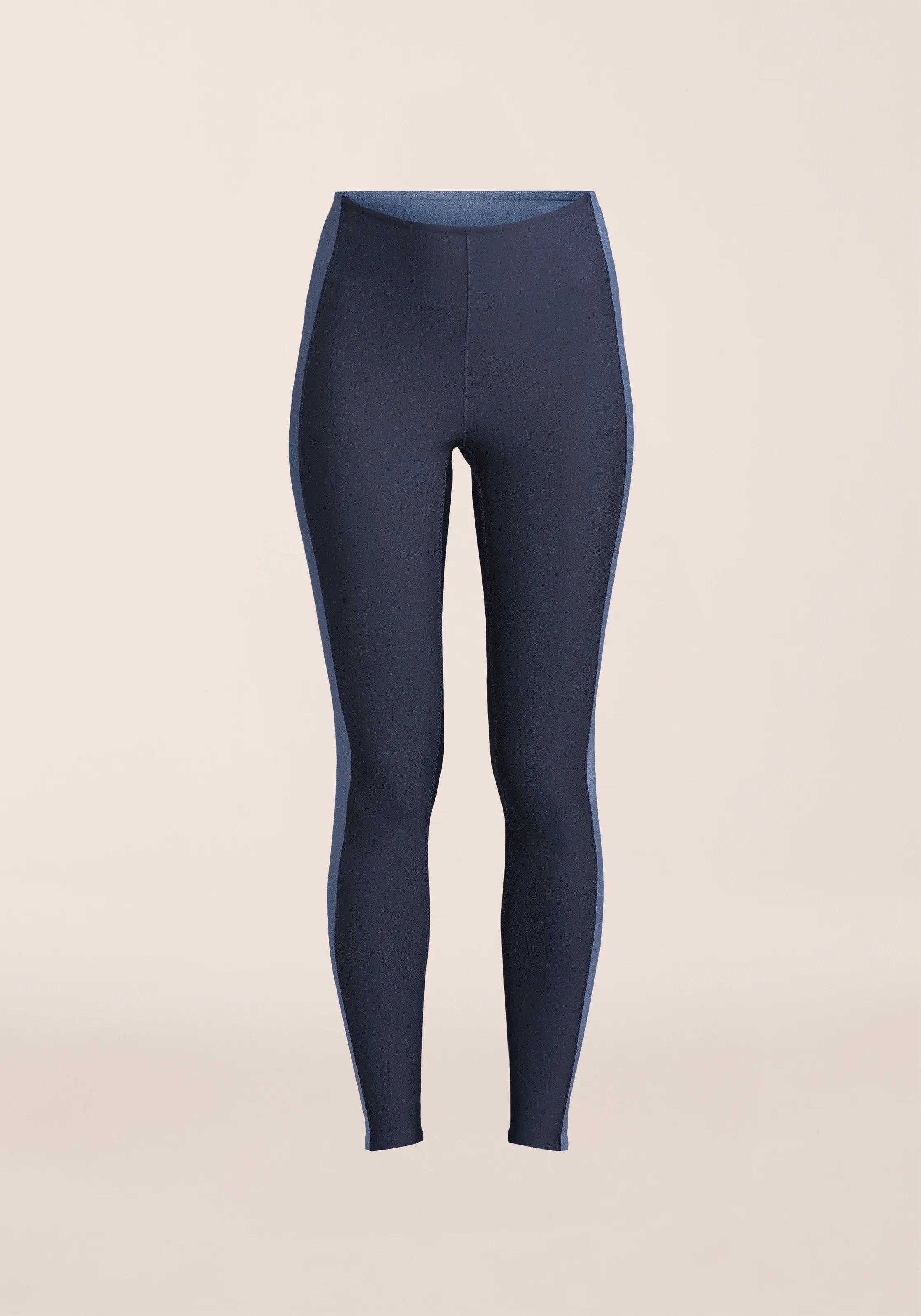 Casall Shaped Block High Waist leggings blu vita alta