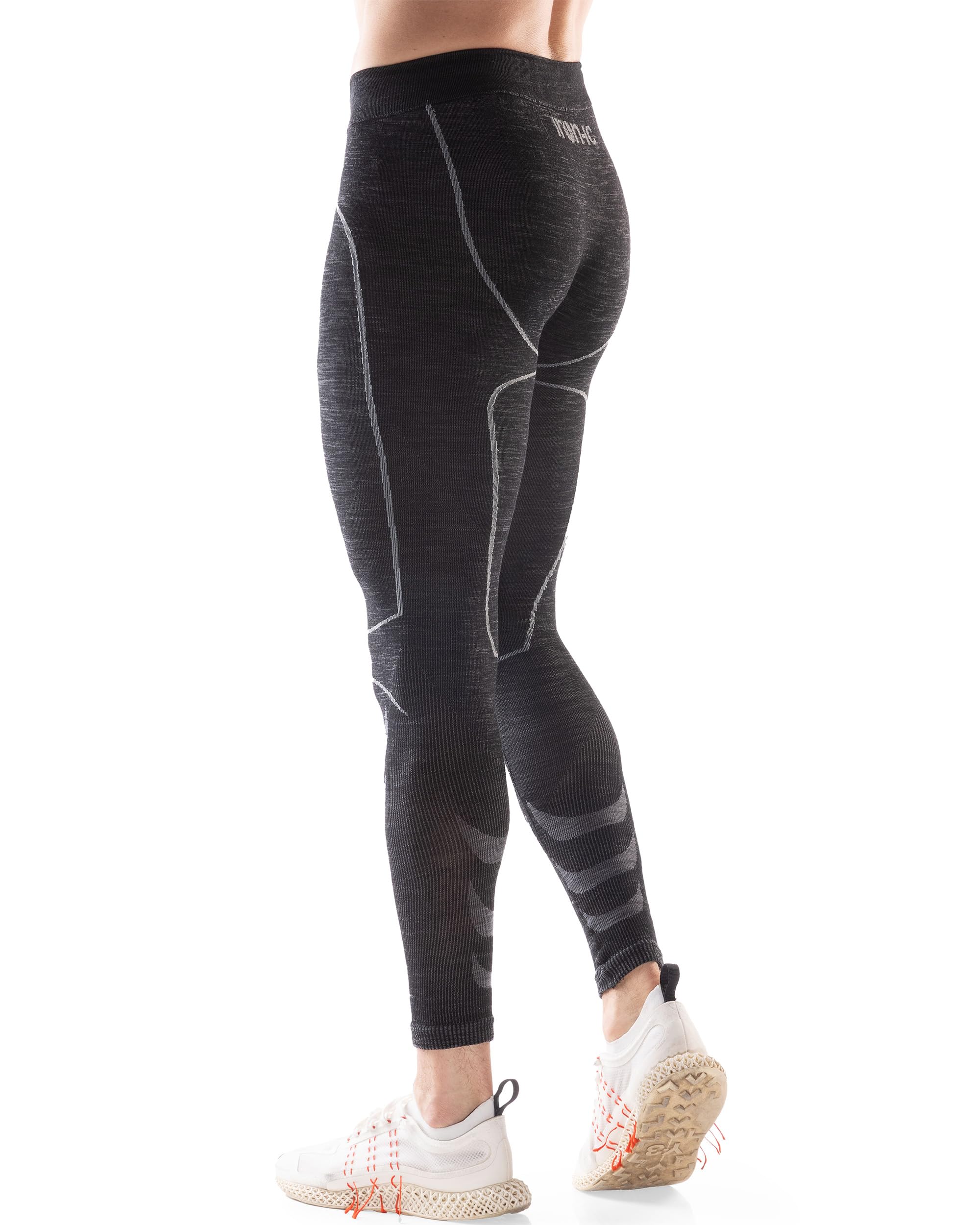 IRON-IC Ultra Warm 600824 Leggings Uomo S-M Merino