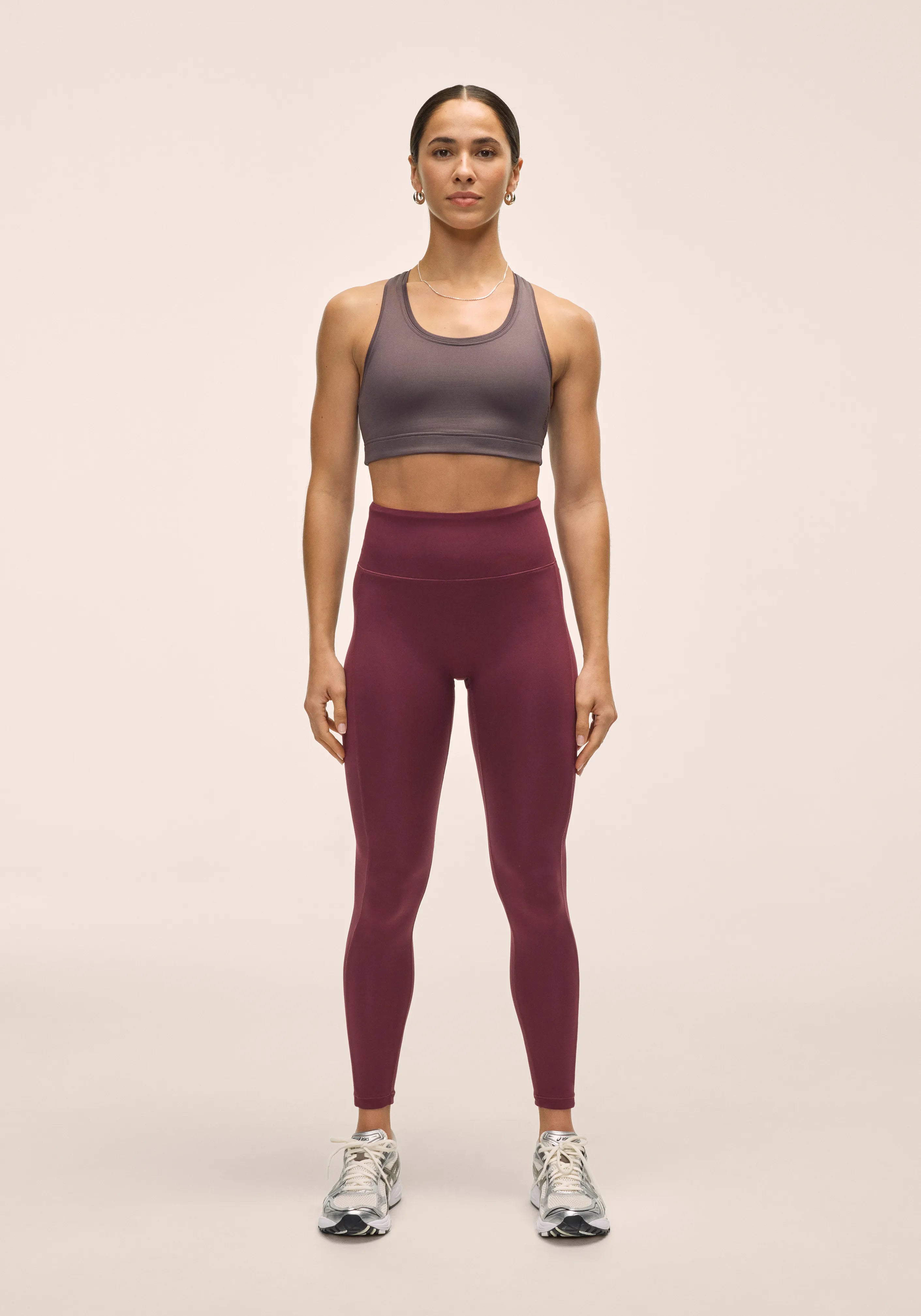 Casall Iconic Sports Bra reggiseno sportivo grigio alto sostegno