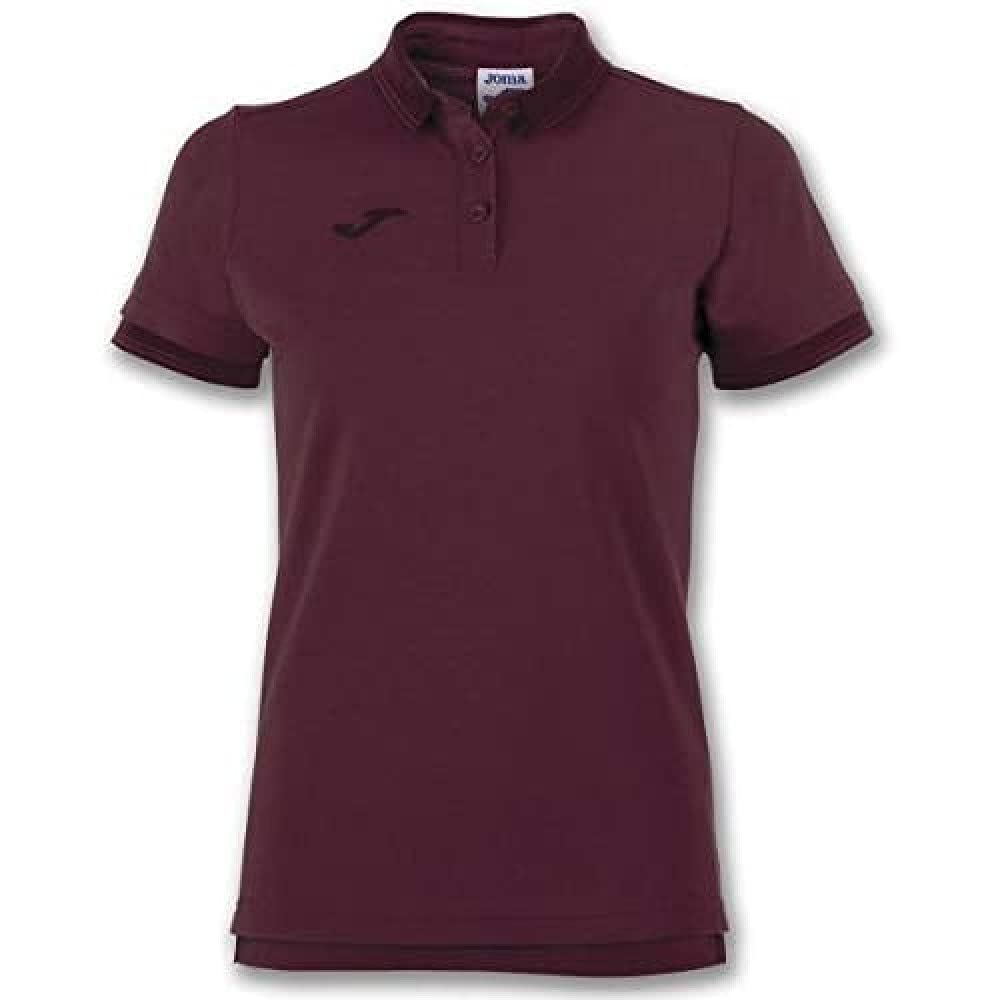 Joma Bali II Polo Donna Nero Traspirante