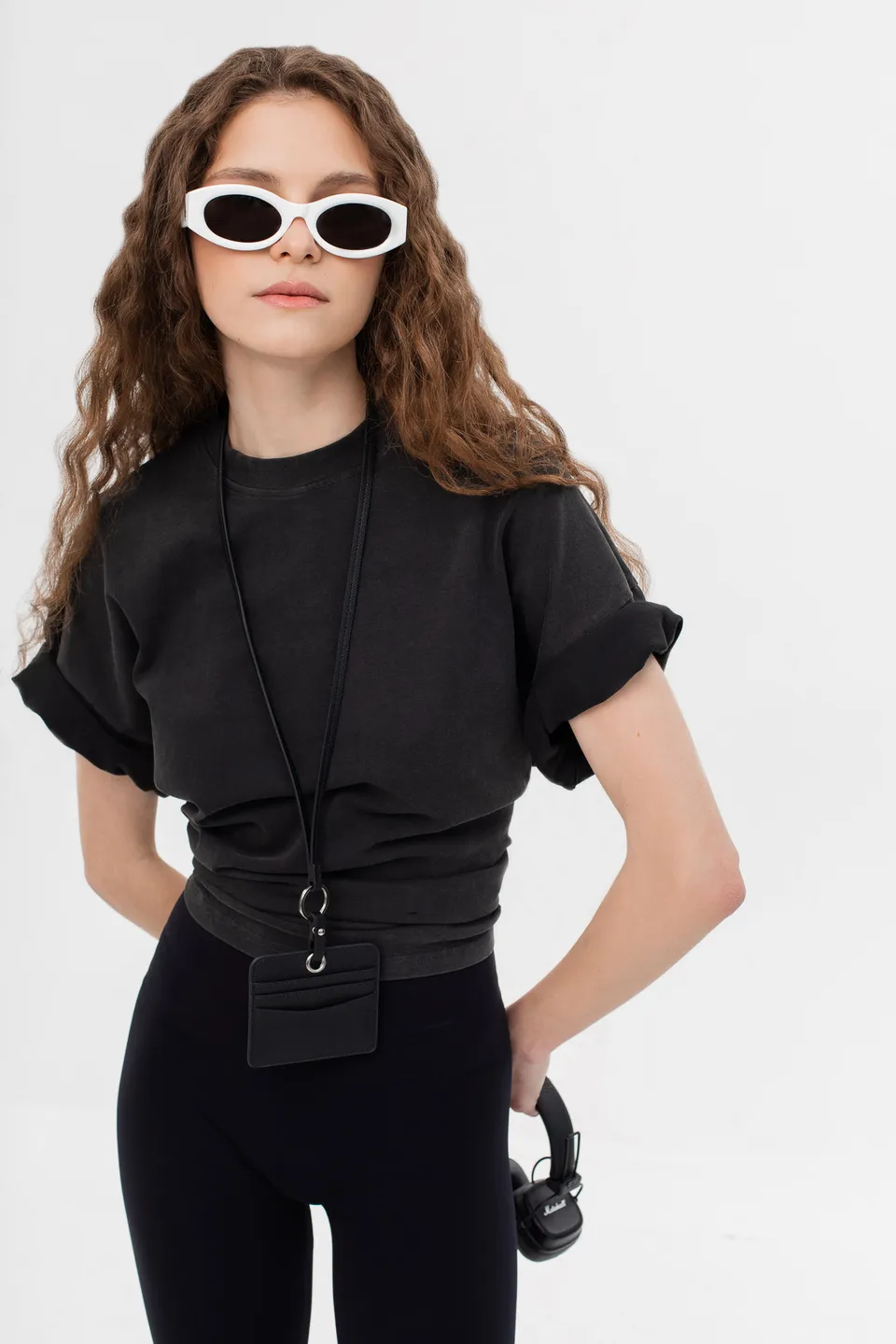SIAWEAR Short Sleeve Oversized Boxy Tee t-shirt cotone bio