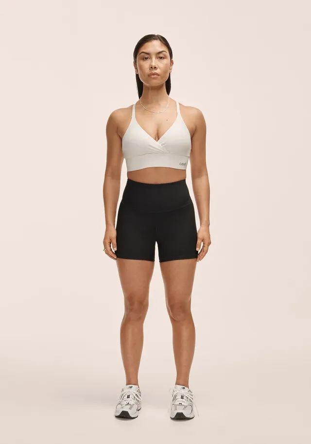 Casall Ultra High Waist Hot Pant shorts neri vita alta