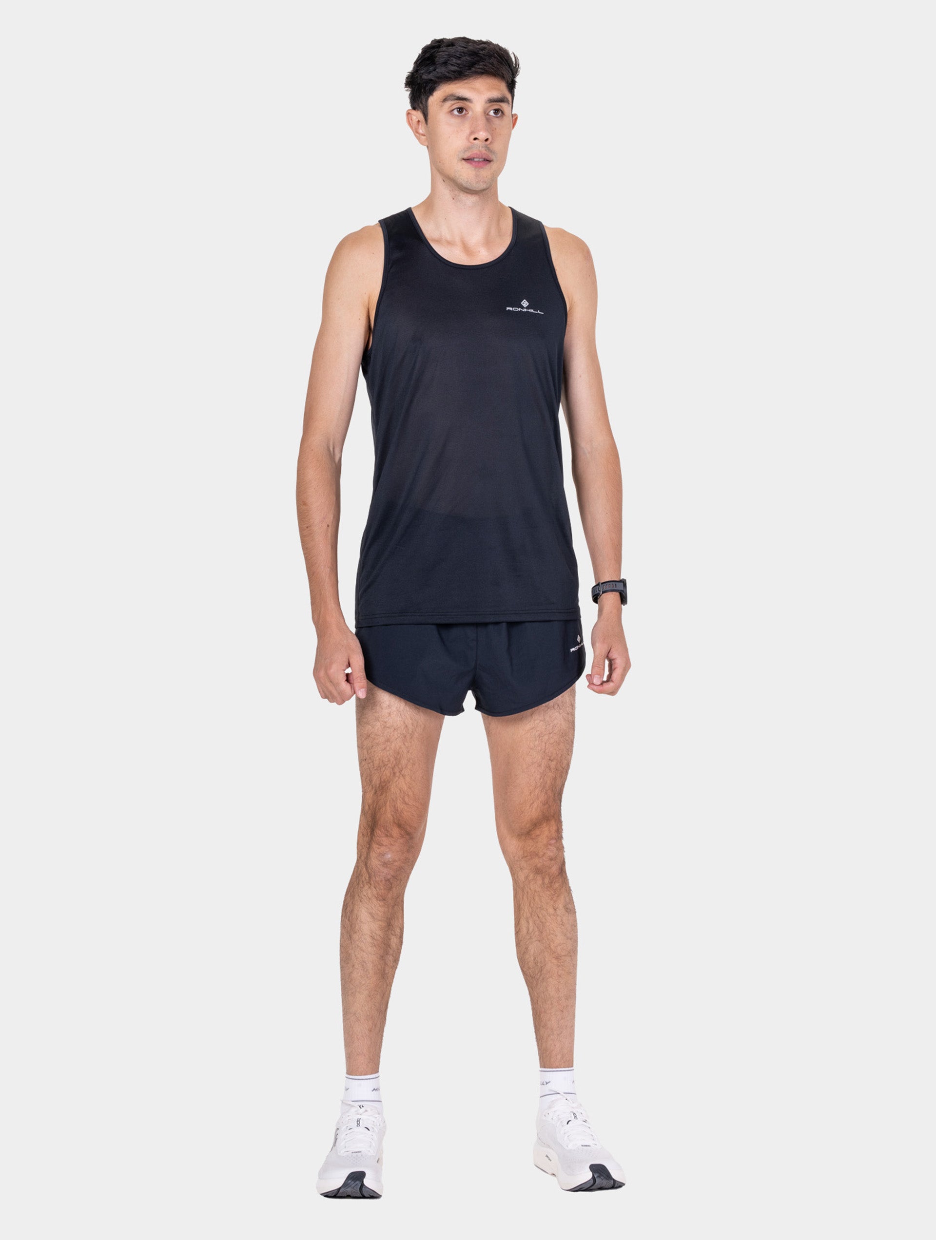 Ronhill Core Vest canotta running nera traspirante
