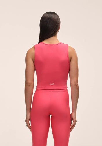 Casall Edge Crop Top crop top rosa vestibilità regolare