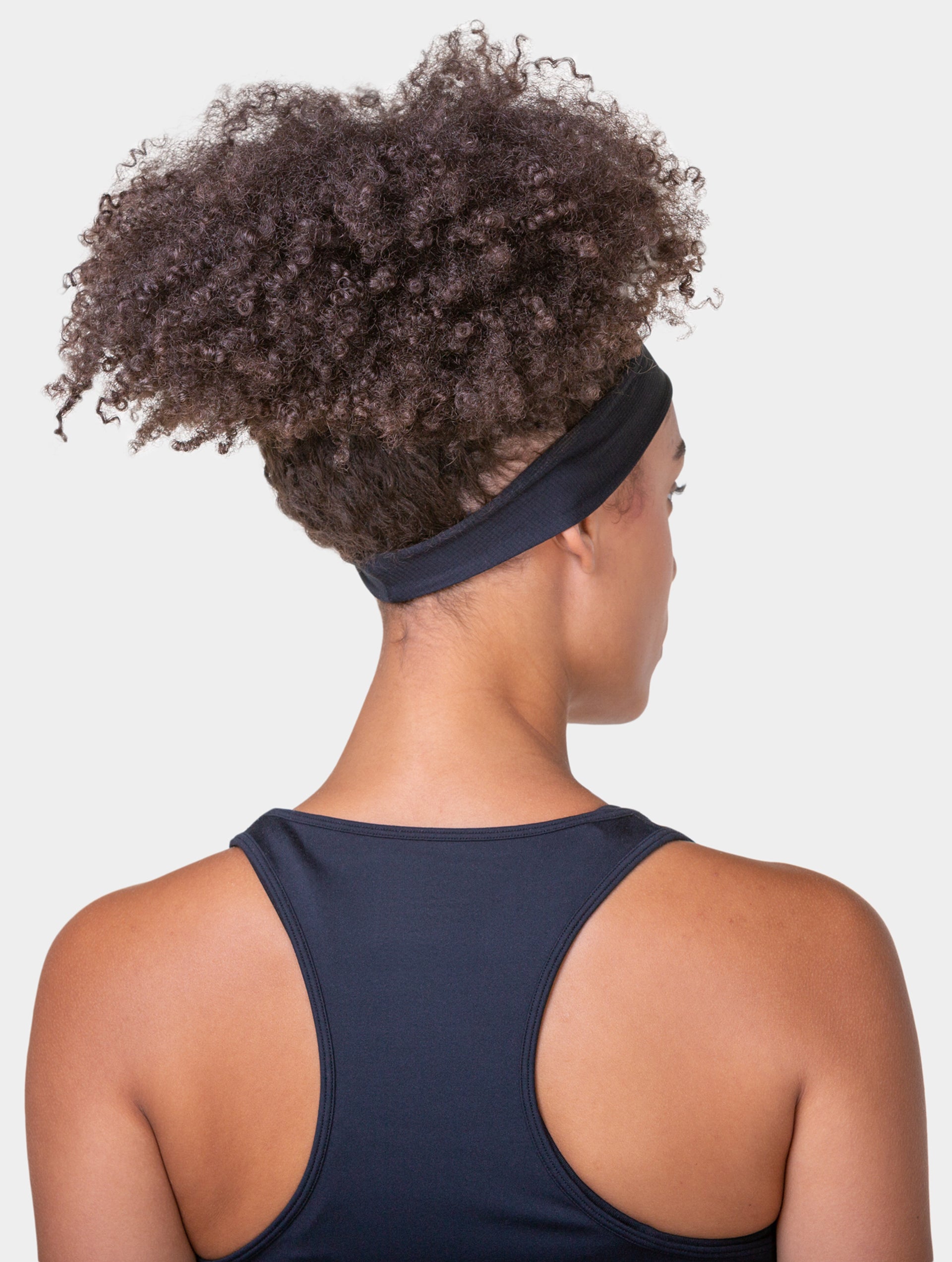 Ronhill Lightweight Headband fascia All Black
