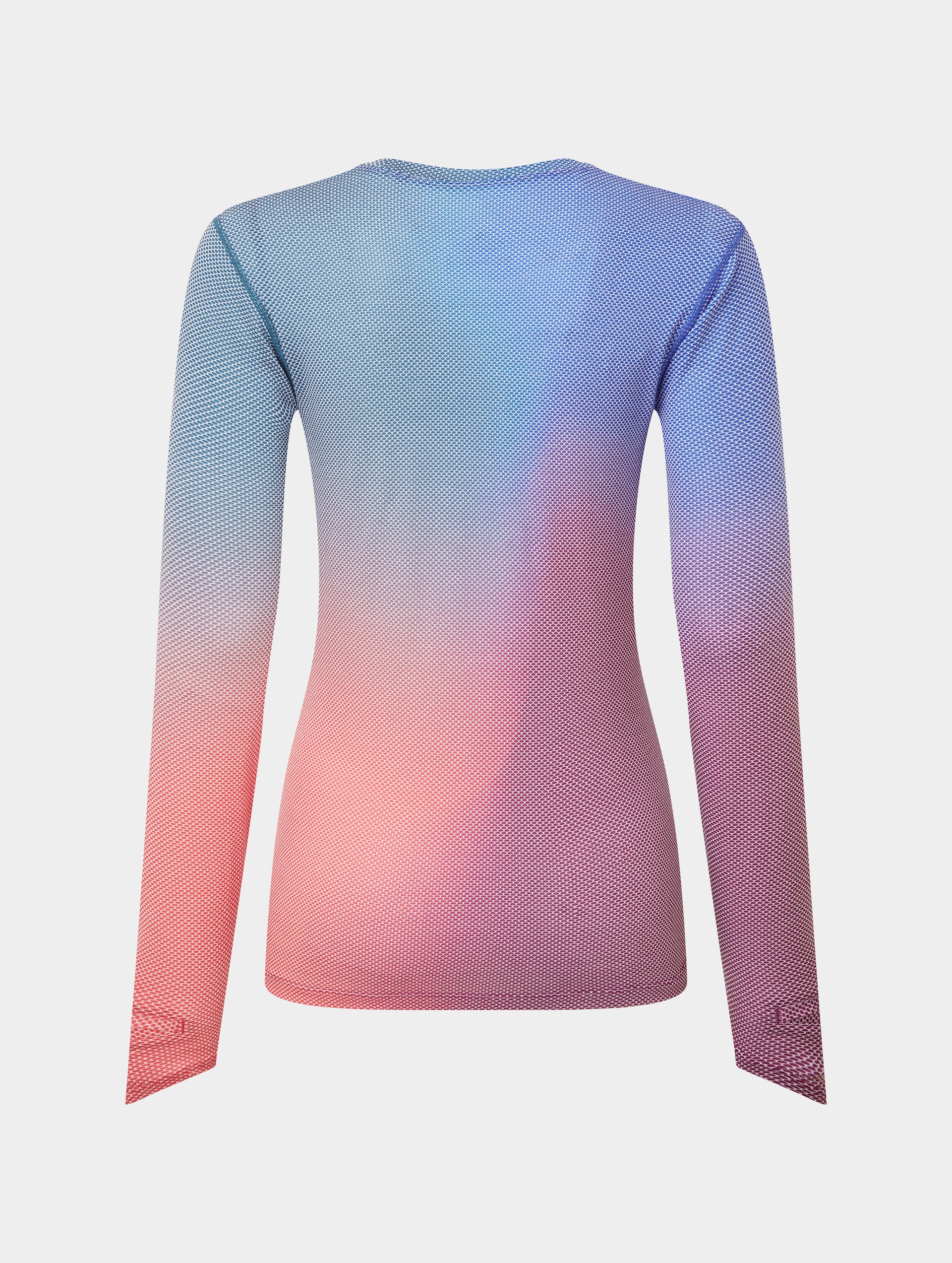 Ronhill Tech Golden Hour maglia donna Blue Violet manica lunga