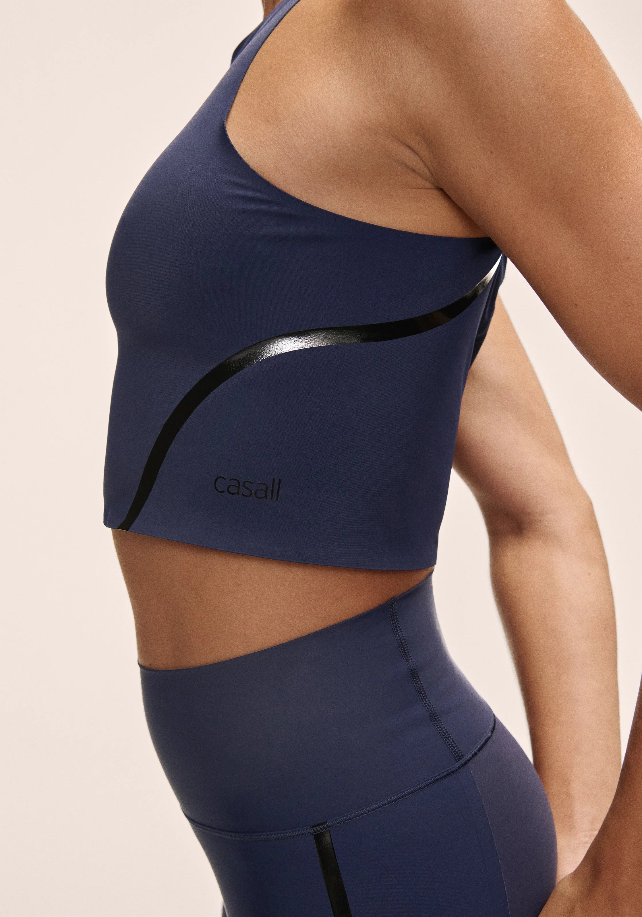 Casall Sculpture Top top sportivo blu fusion modellante