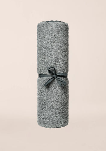 Casall Natural Wool tappetino yoga grigio scuro 200x75 cm