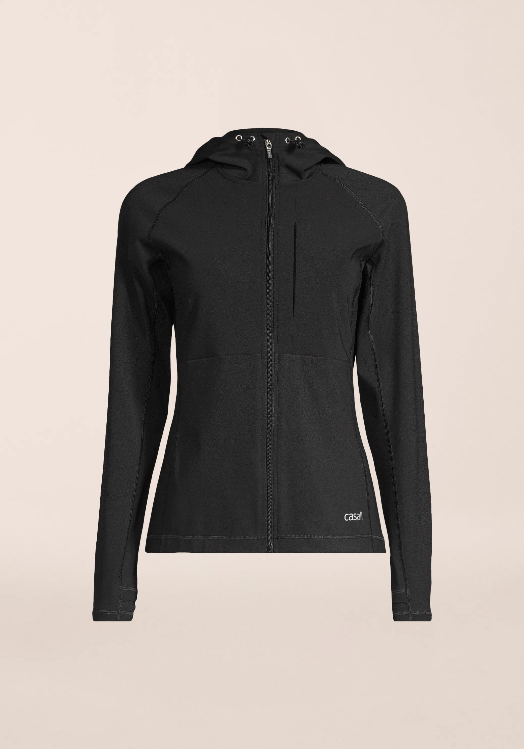 Casall Windtherm Running Jacket giacca running nera antivento