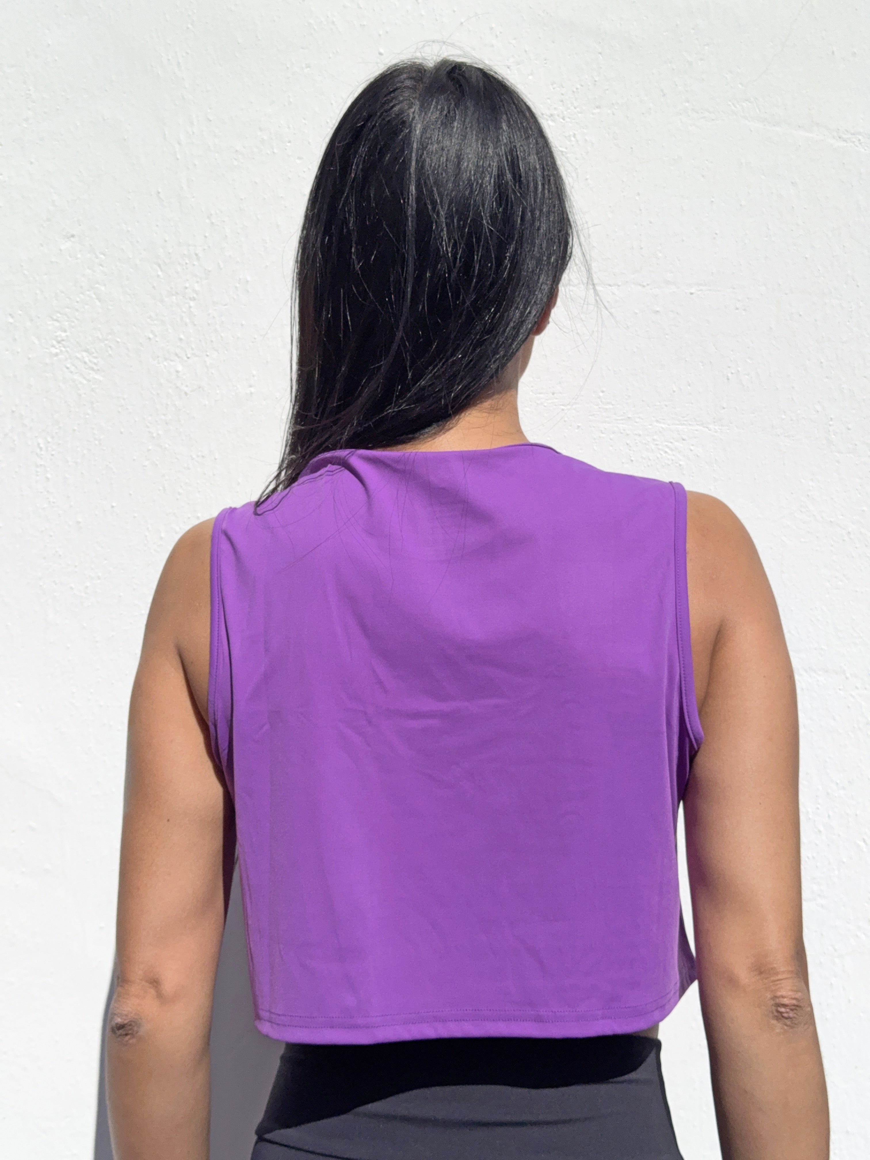 VB Crop Top canottiera sportiva corta