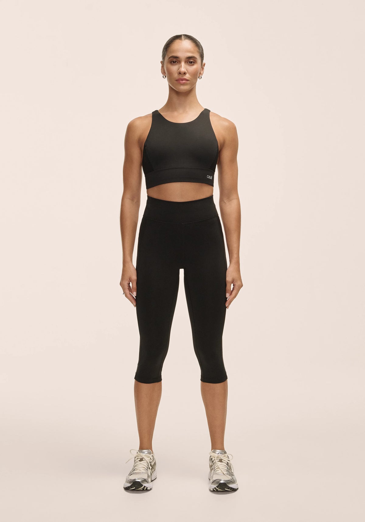 Casall Essential 3/4 Tights leggings pinocchietto Neri