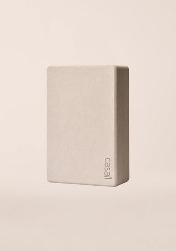Casall Yoga Block blocco yoga beige chiaro stabile