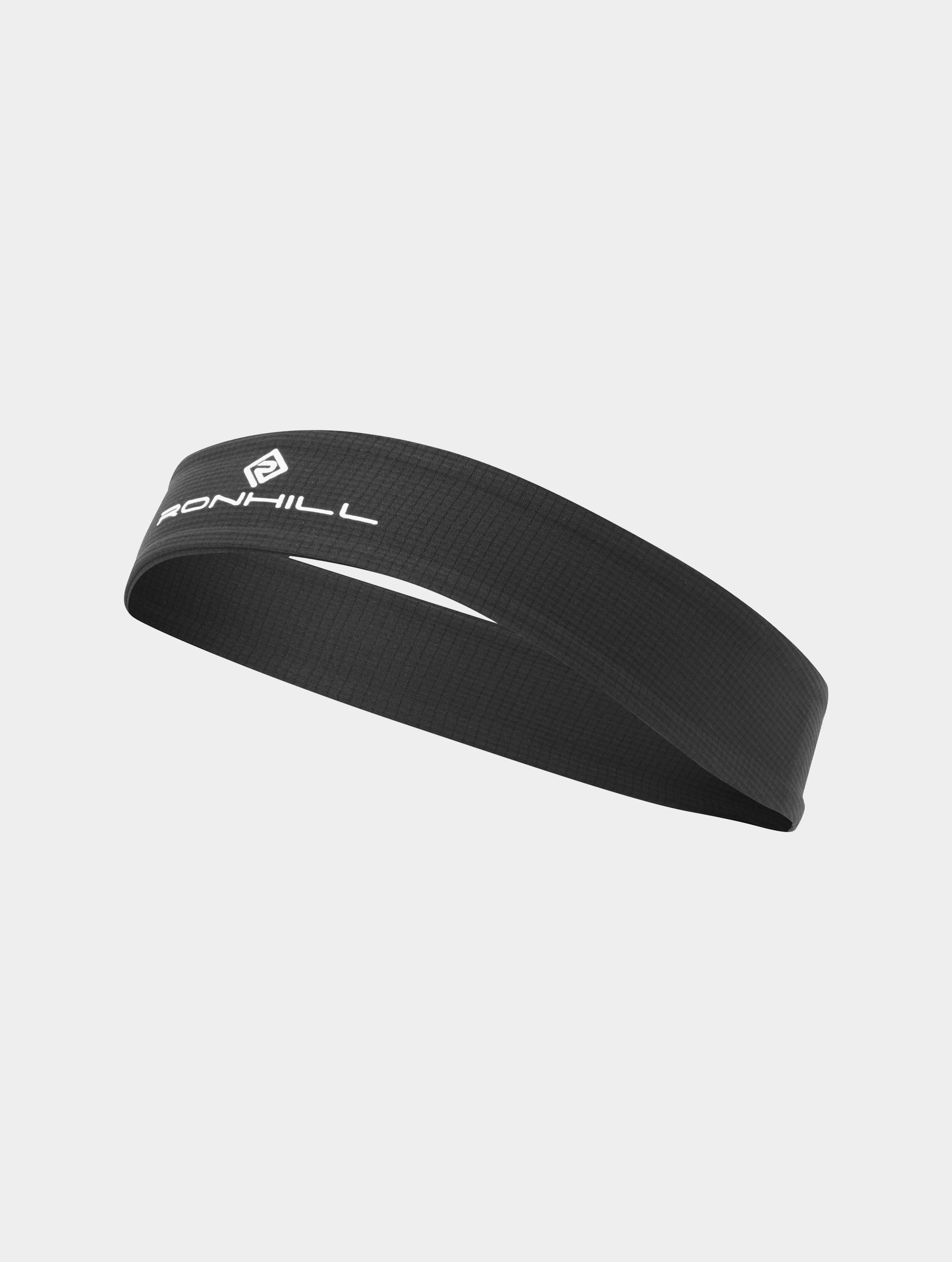 Ronhill Lightweight Headband fascia All Black