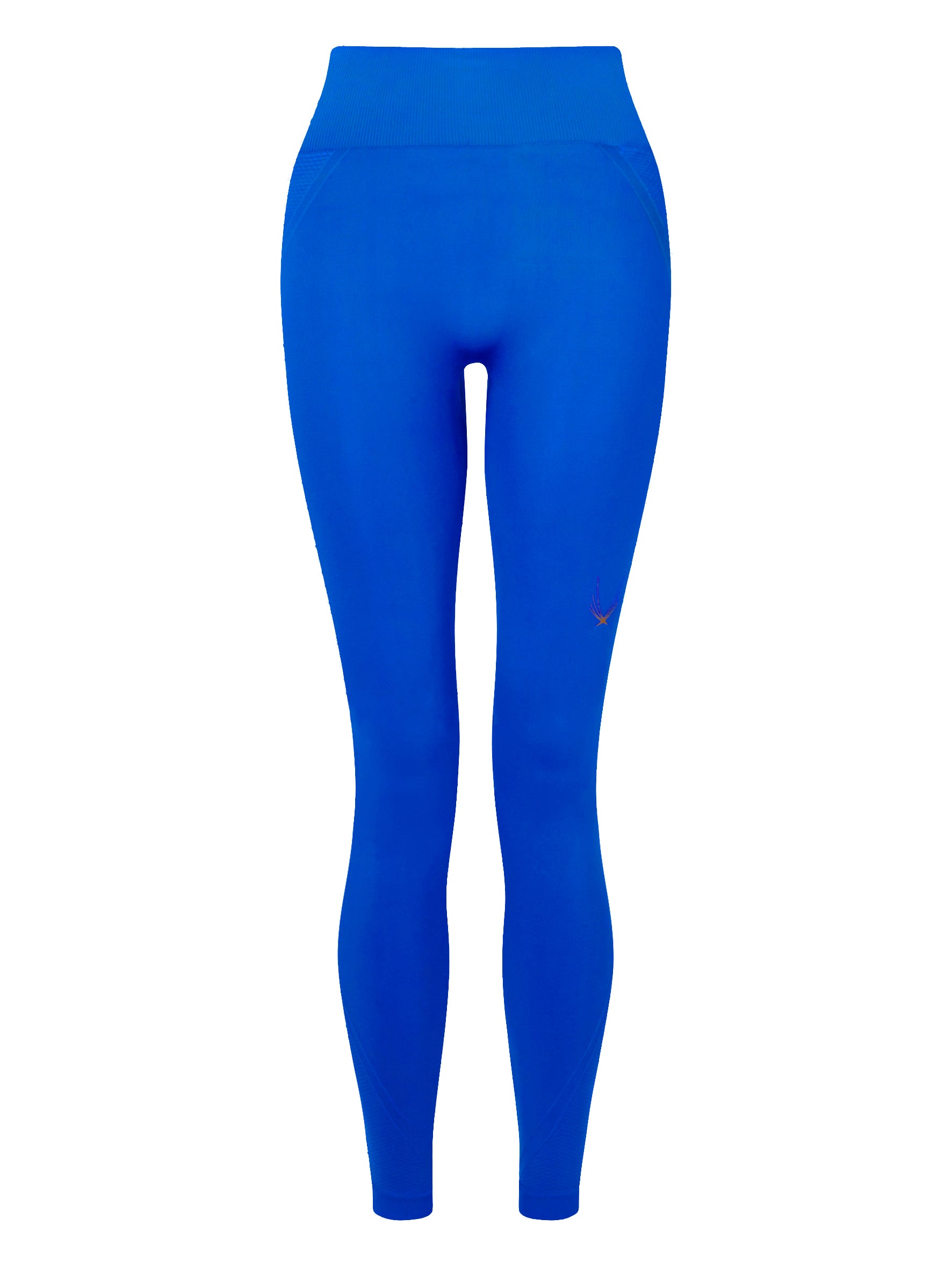 Lucas Hugh Technical Knit Leggings azzurri traspiranti