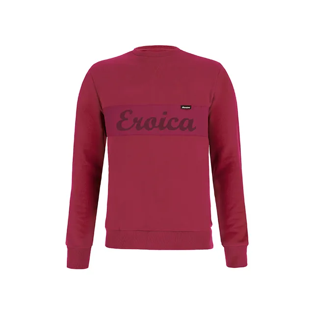 L'Eroica Tradizione felpa girocollo bordeaux