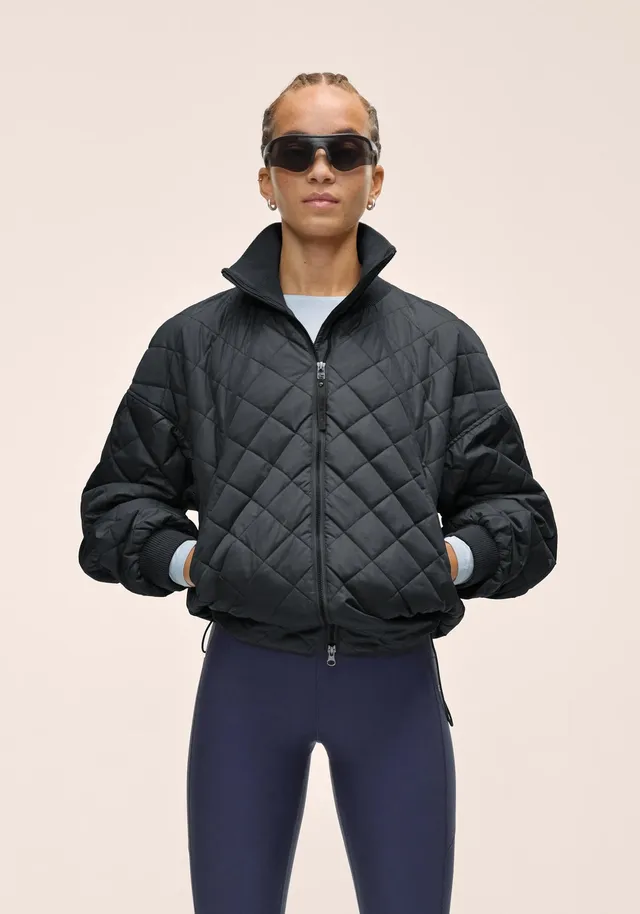 Casall Nordic Quilted Jacket giacca Nero idrorepellente