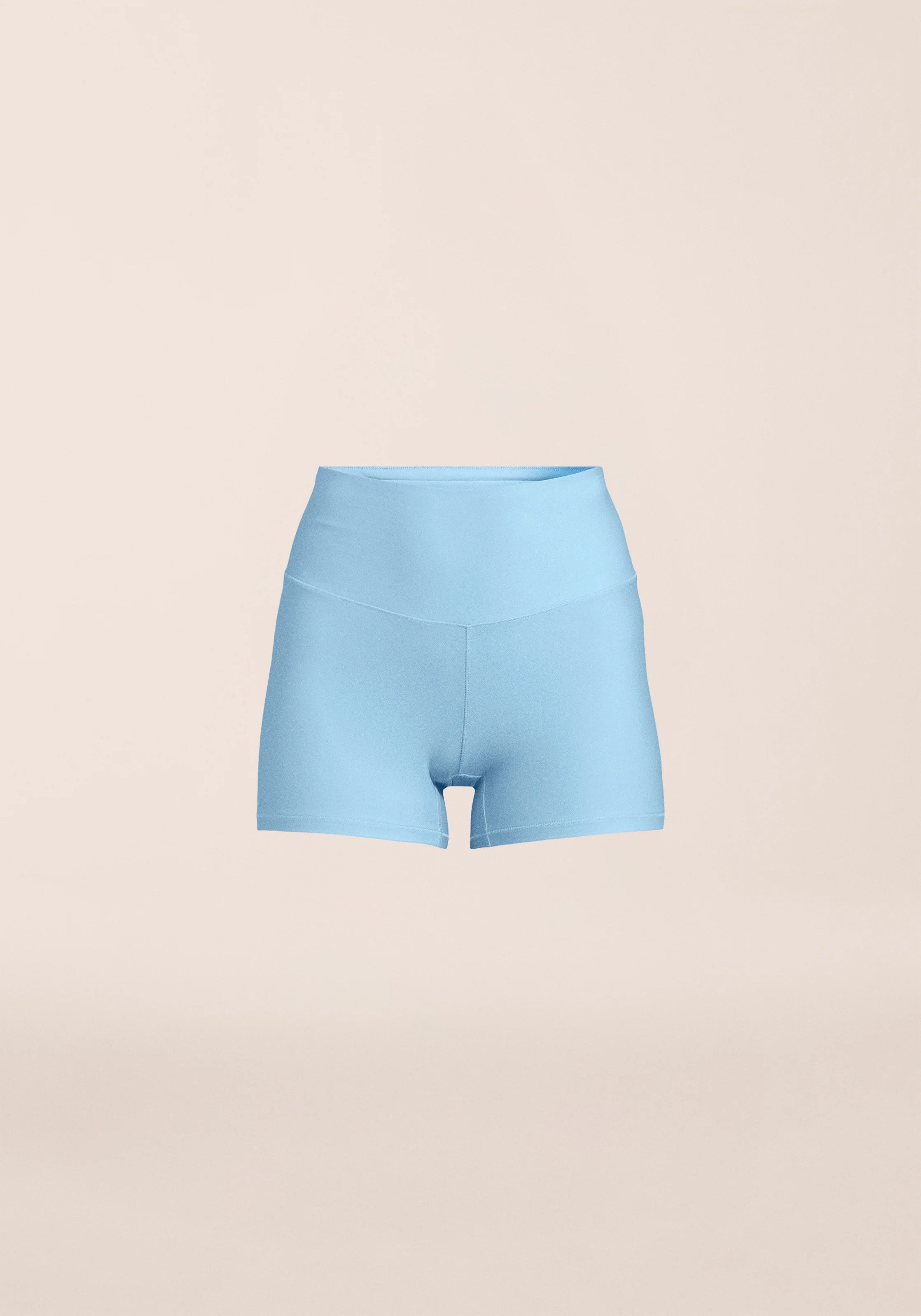 Casall Ultra High Waist Hot Pant shorts Blue Lagoon vita alta