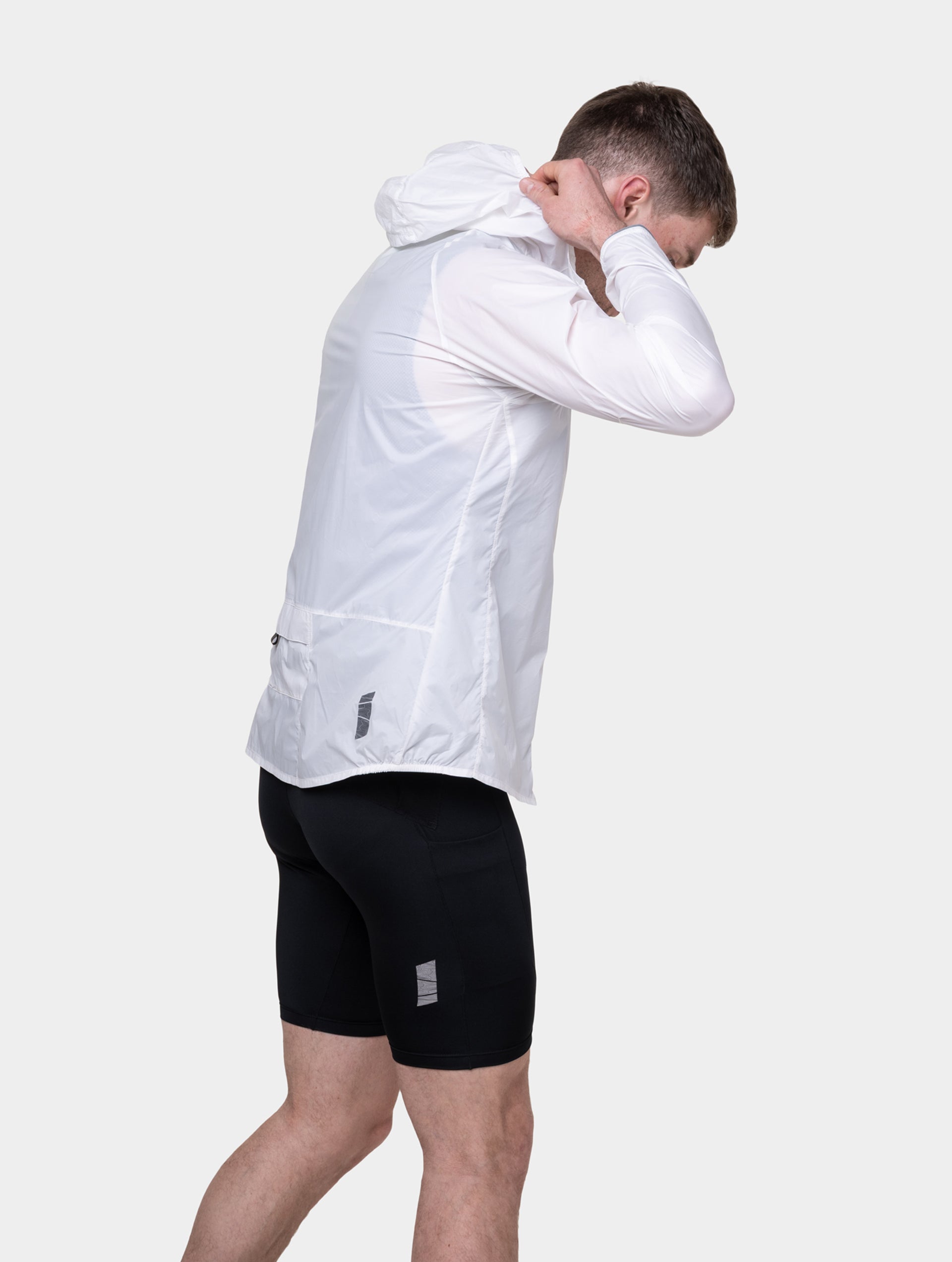Ronhill Tech All-Terrain giacca running antivento bianca
