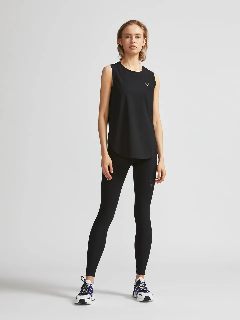 Lucas Hugh Tilt Running Tank canotta nera running
