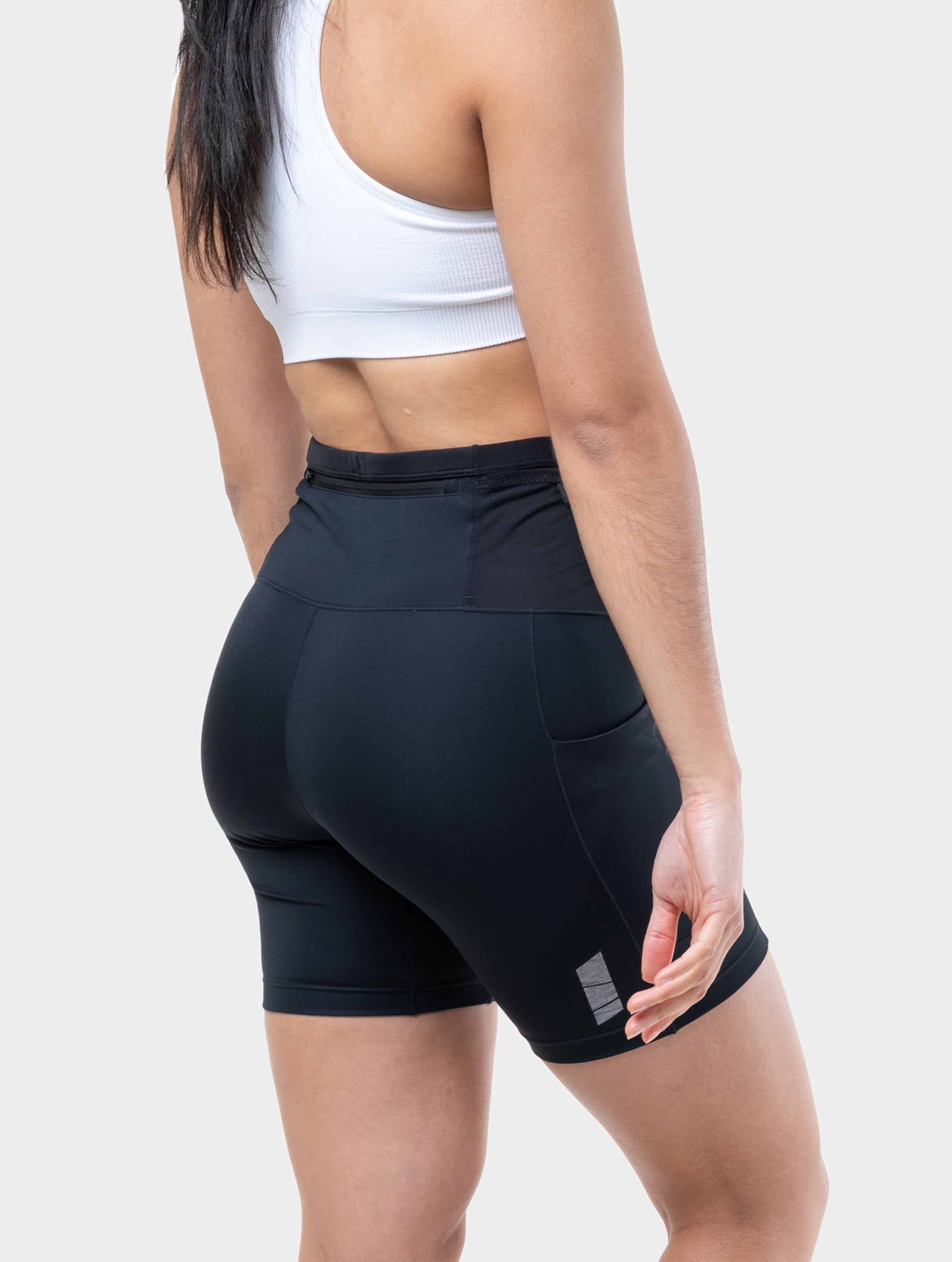 Ronhill Tech All-Terrain 7" shorts running donna nero con tasche