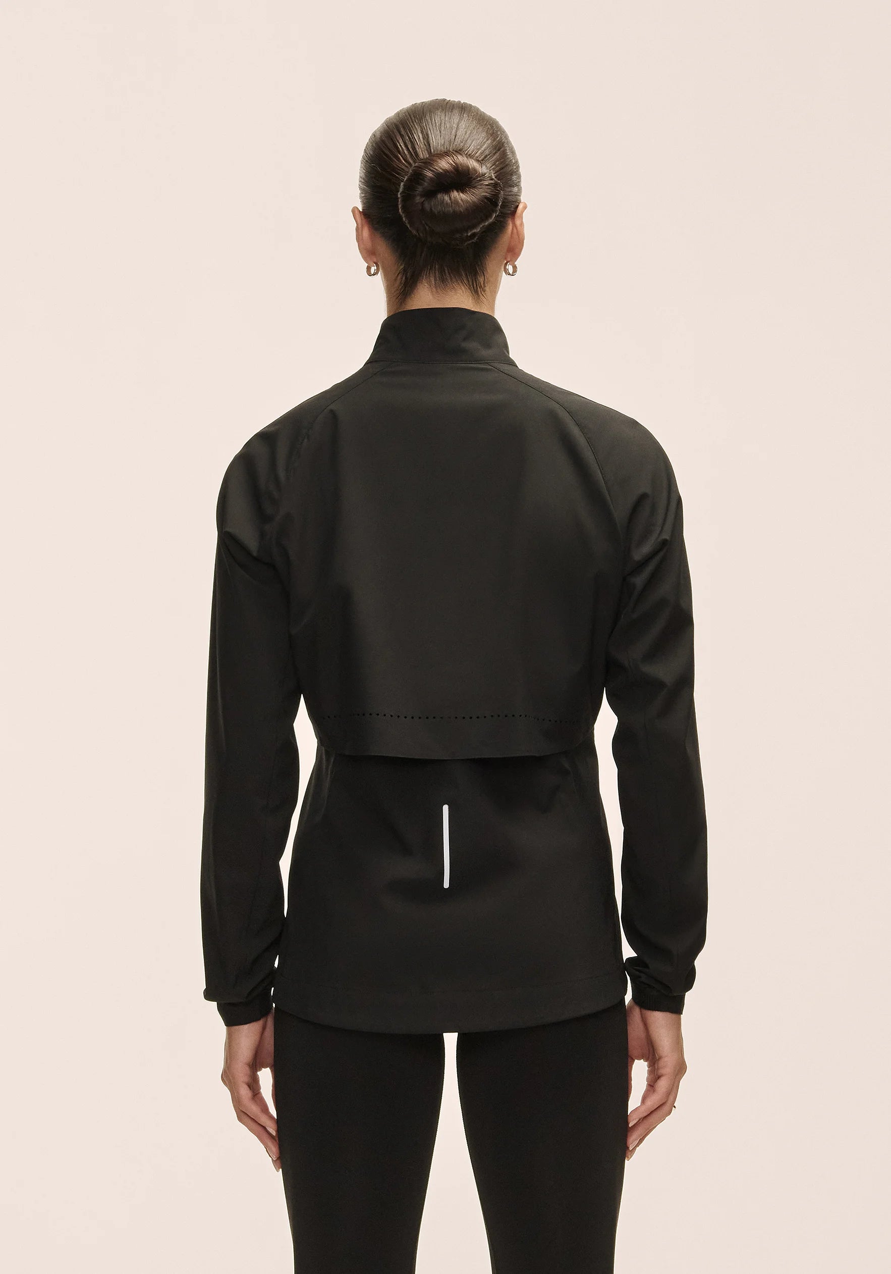Casall Dynamic giacca antivento nero traspirante