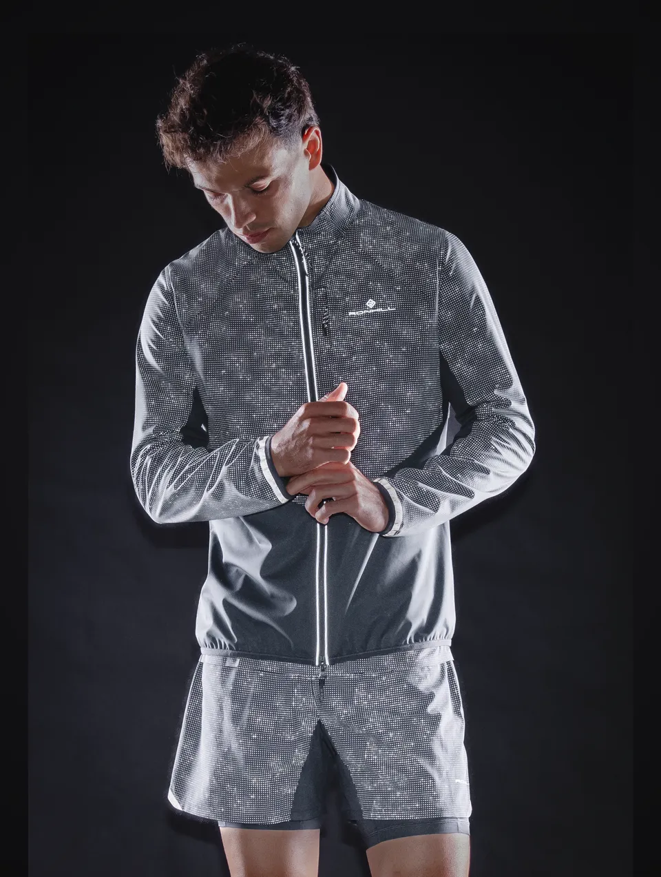 Ronhill Tech Reflect Lux Giacca Running Nera