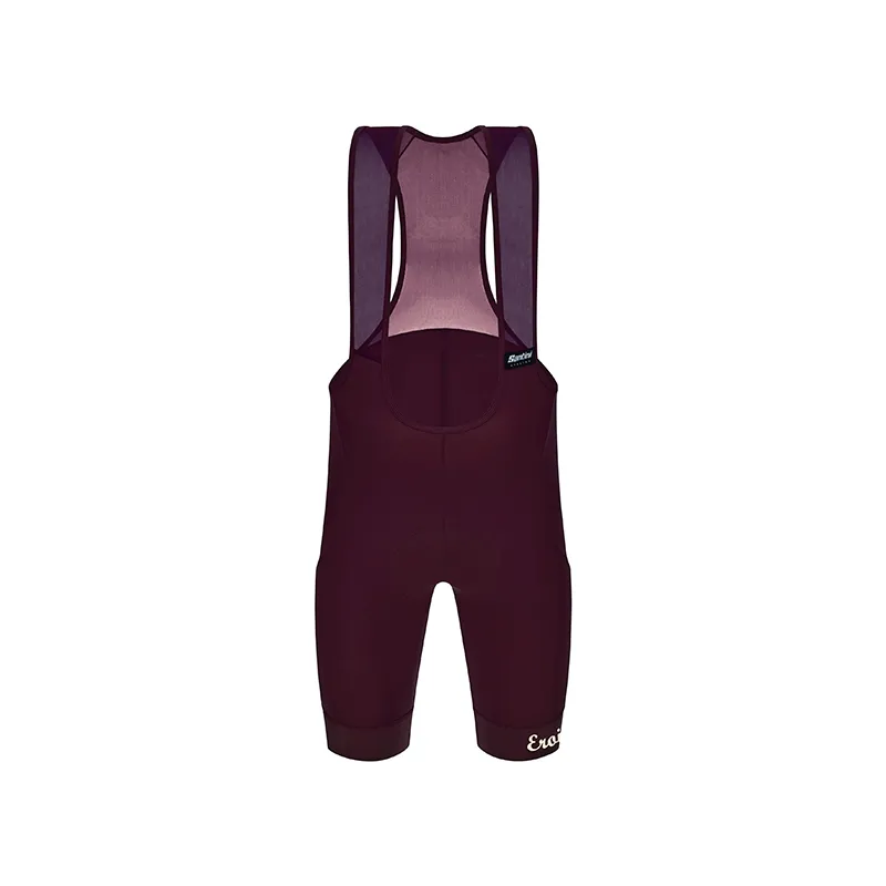L'Eroica Vigna Pantaloncino Bici con Bretelle Vigneto