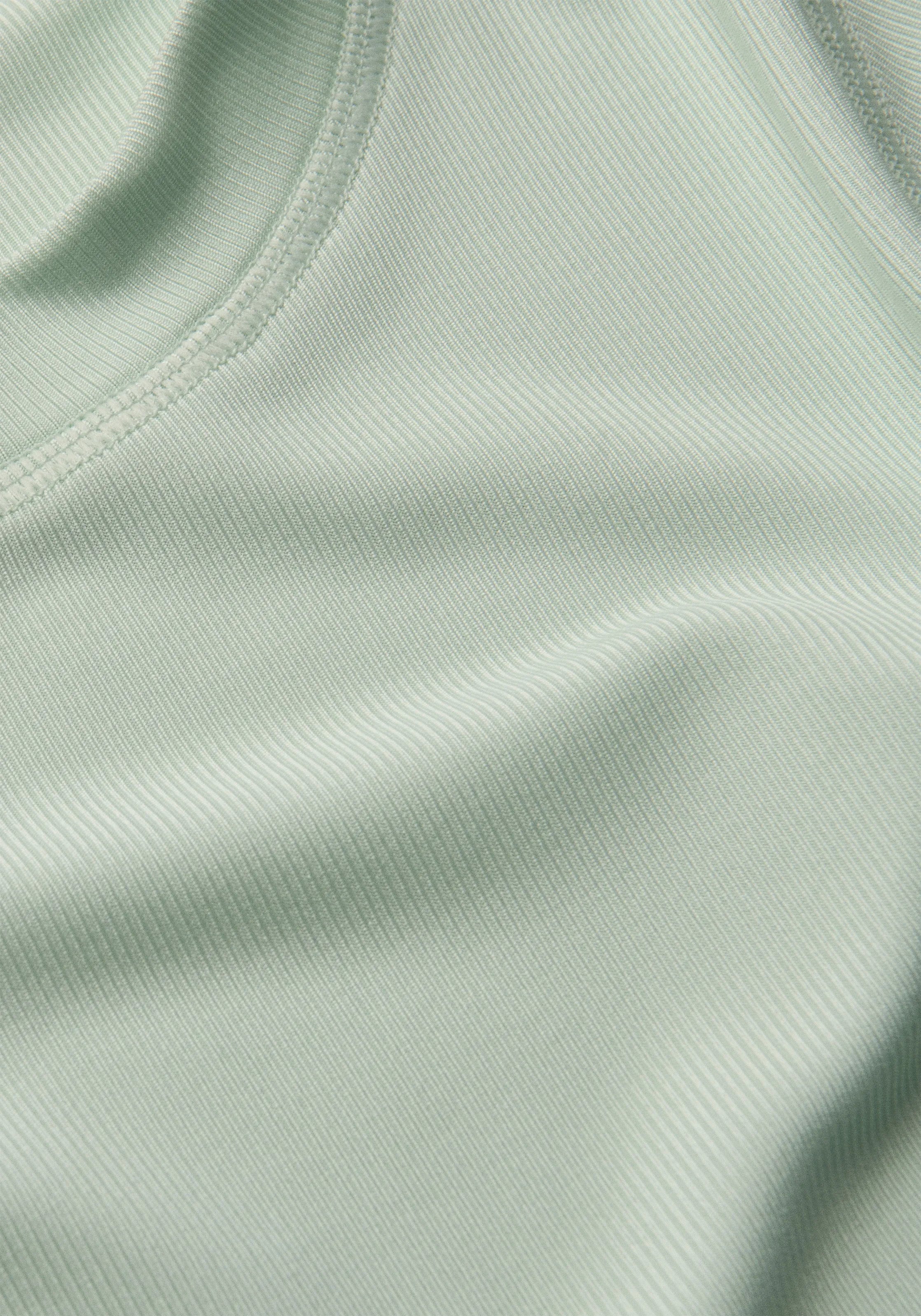 Casall Defined Rib Tee T-shirt Misty Green Elasticizzata