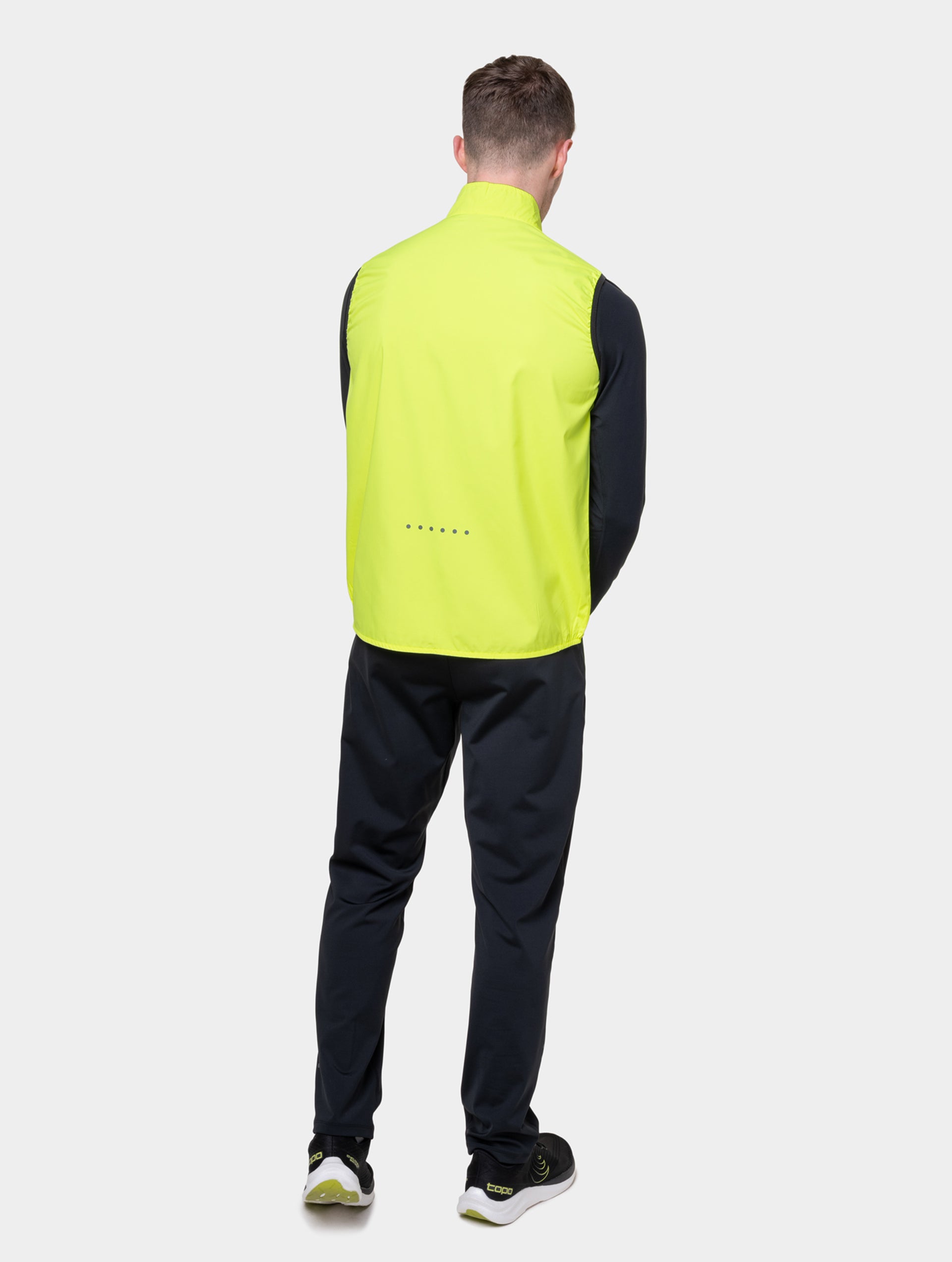 Ronhill Core Gilet running uomo nero/bianco traspirante