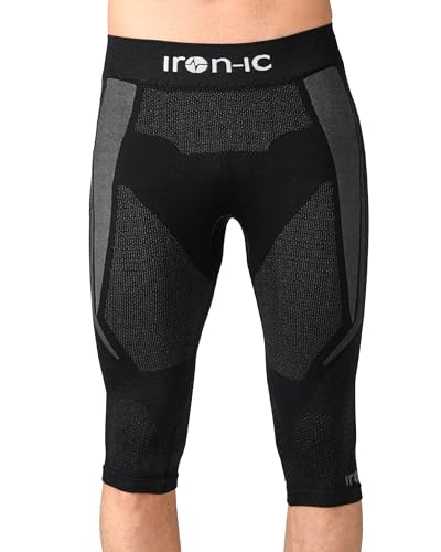 IRON-IC Thermic 600309 leggings 3/4 uomo L-XL elasticizzati