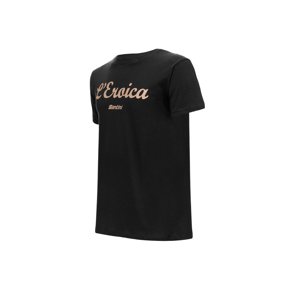 L'Eroica T-Shirt nera in cotone
