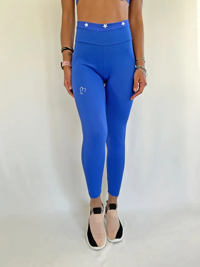 VB Star leggings vita alta e bassa traspirante