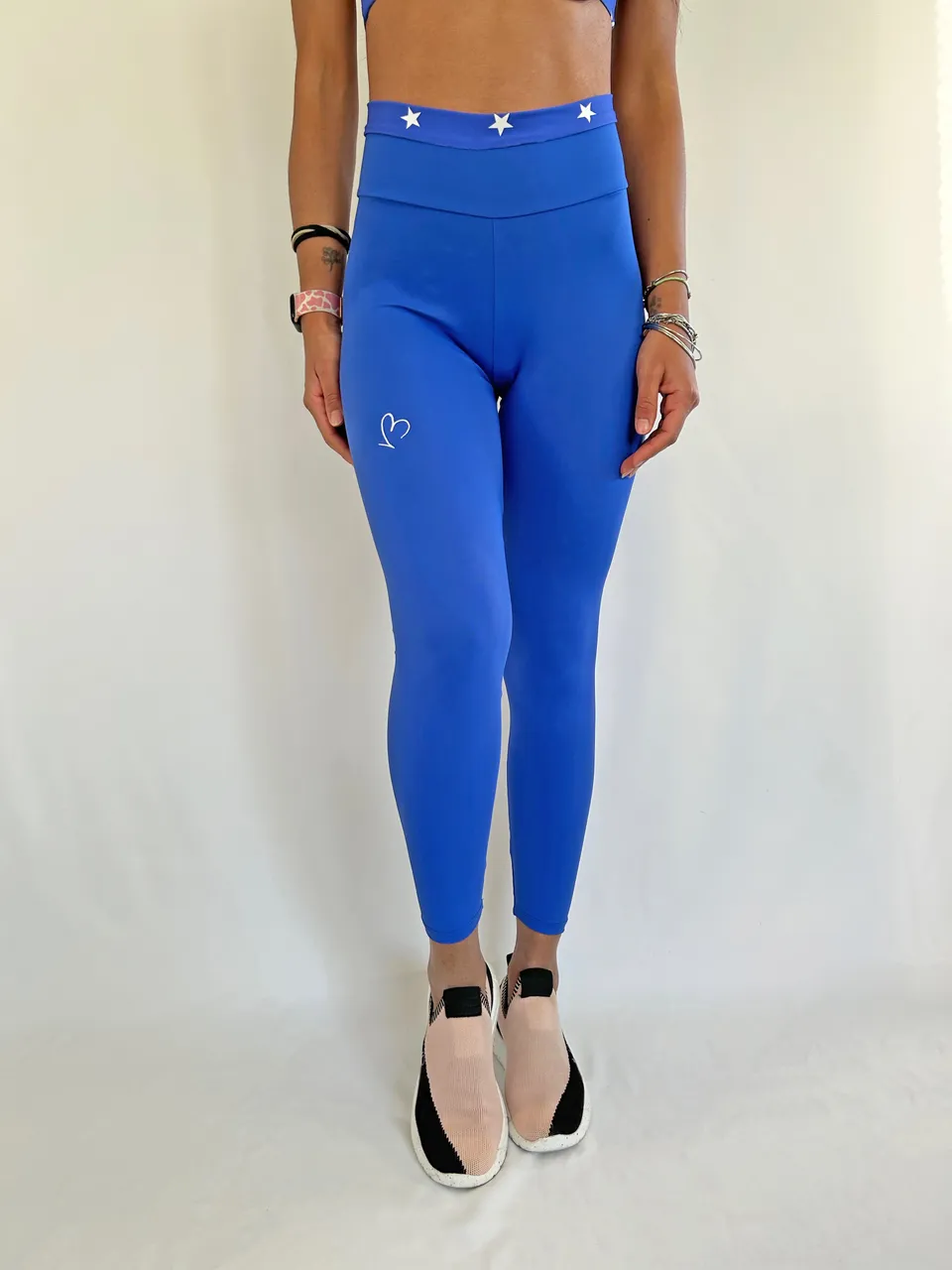 VB Star leggings vita alta e bassa traspirante