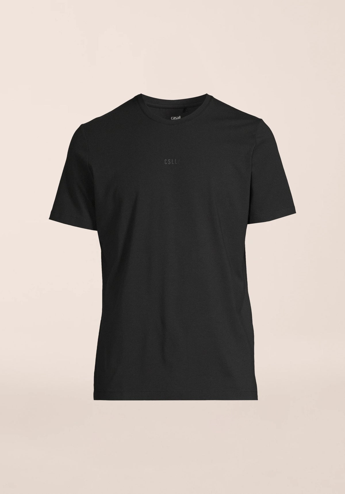 Casall Cotton Mix Tee maglietta uomo nera traspirante