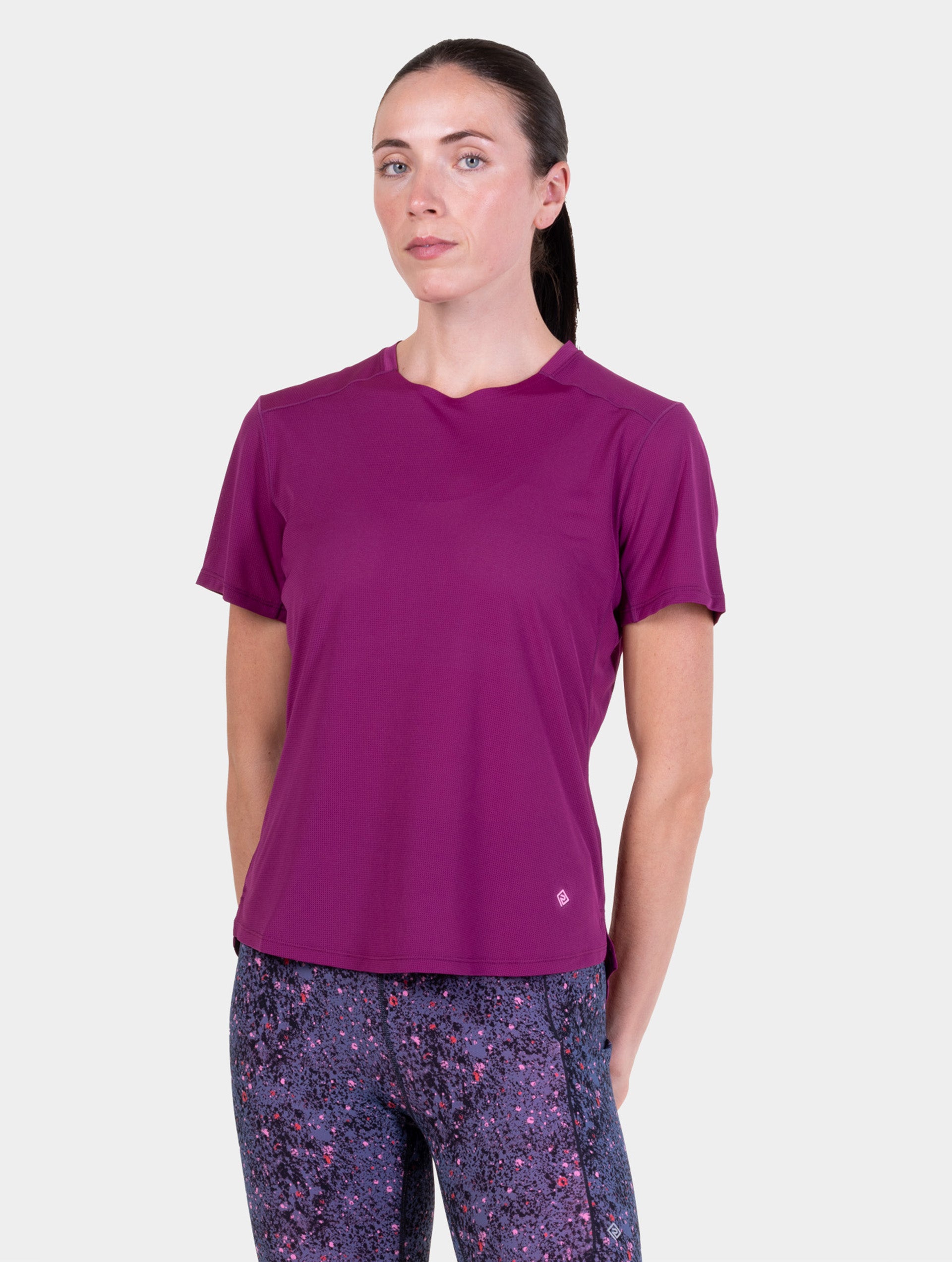 Ronhill Tech S/S Tee maglietta running viola