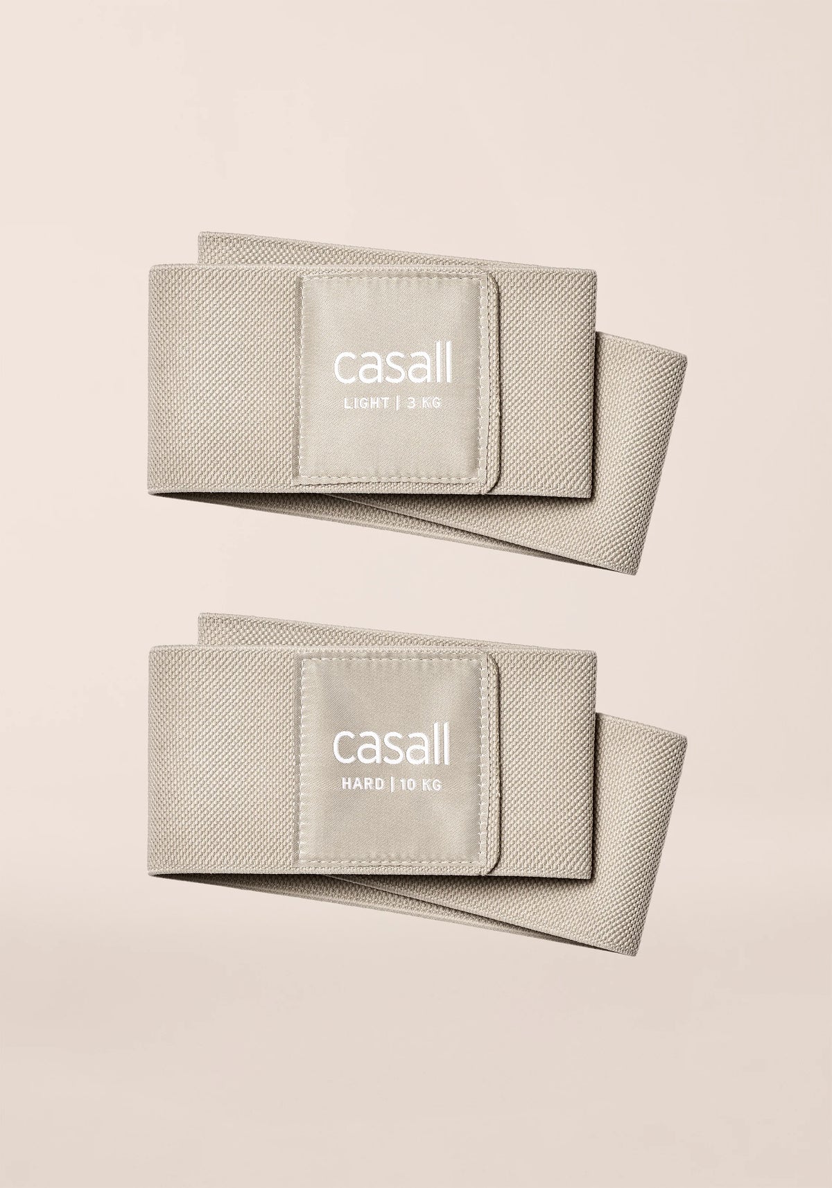 Casall Resistance Bands elastici fitness beige 2 pezzi