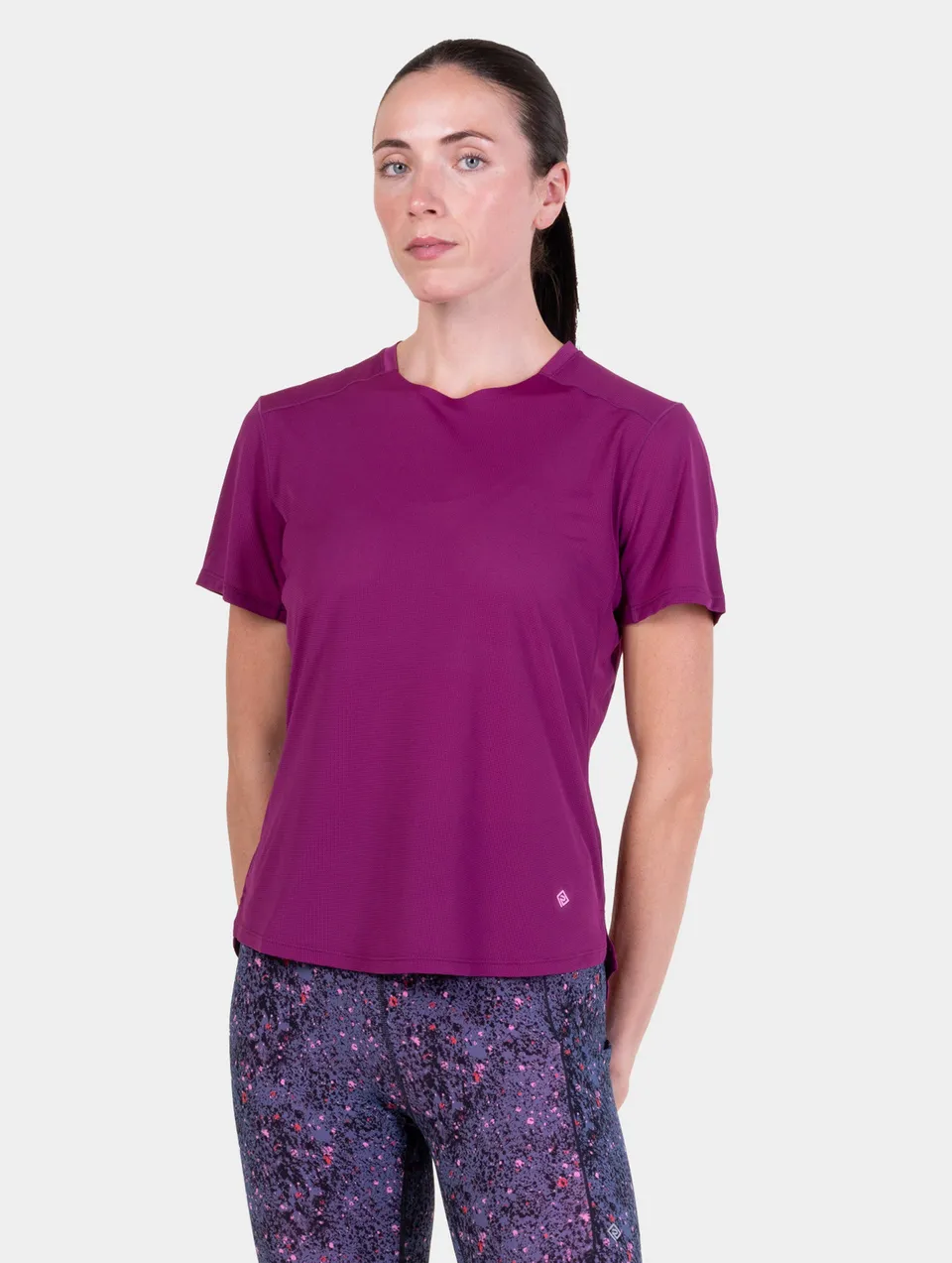 Ronhill Tech S/S Tee maglietta running viola