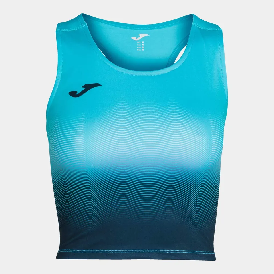Joma Elite VII top running donna rosa fluo M impermeabile