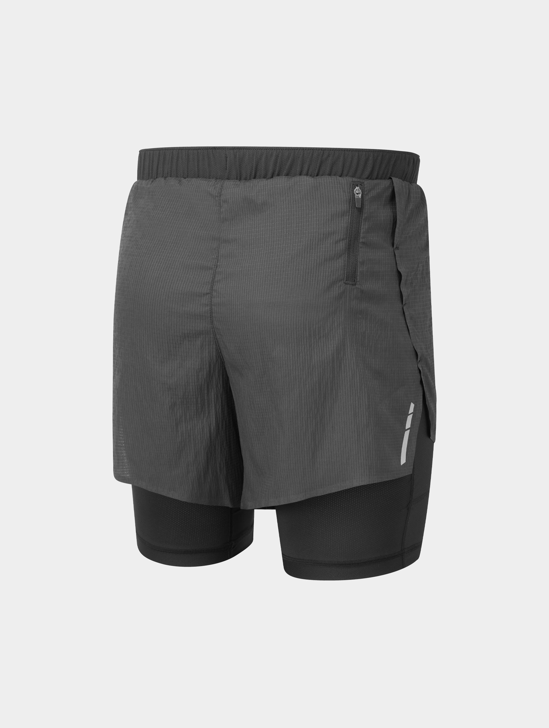 Ronhill Tech Race Twin Short pantaloncini gara neri