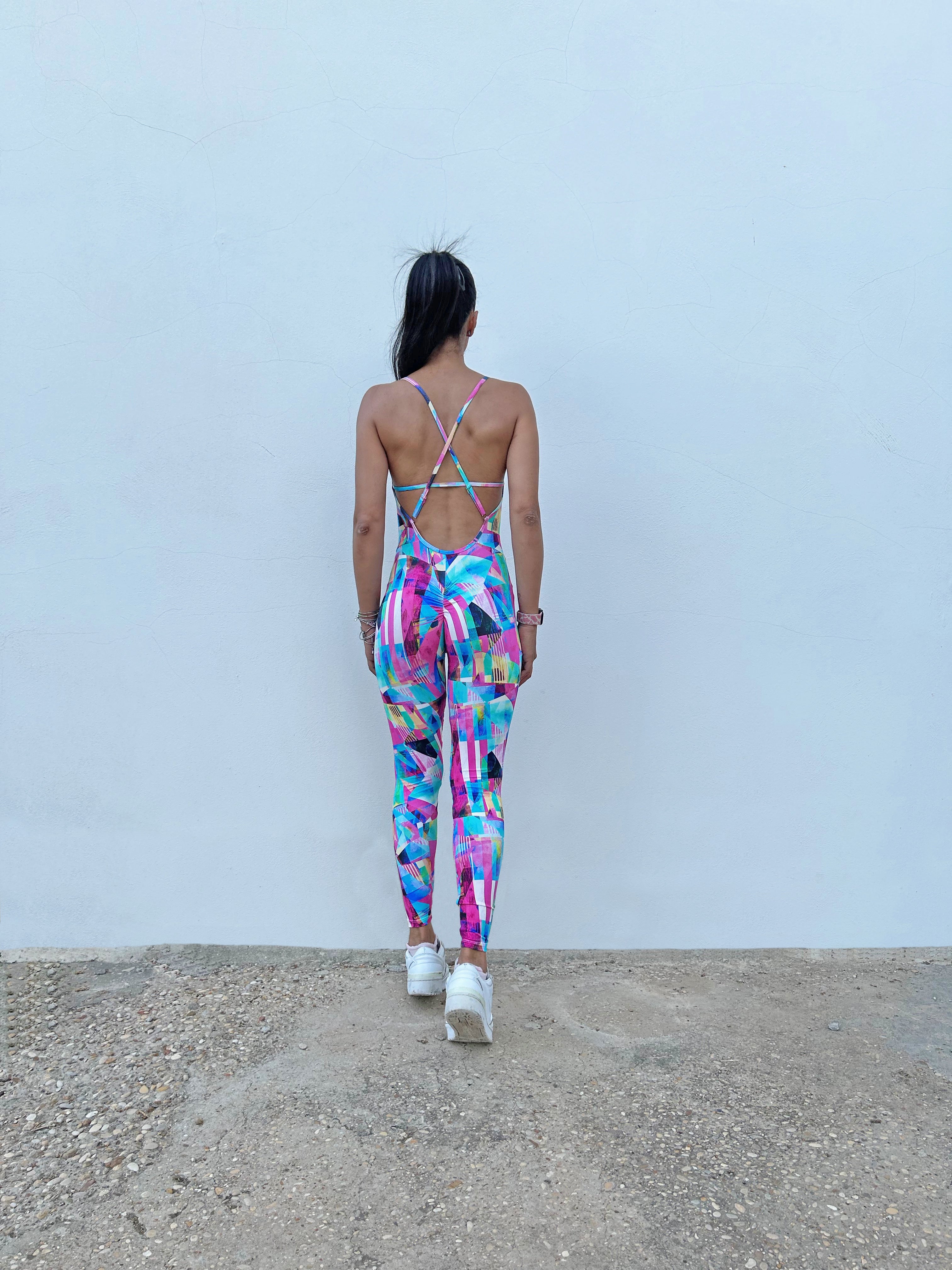 VB Paint tuta sportiva push up traspirante