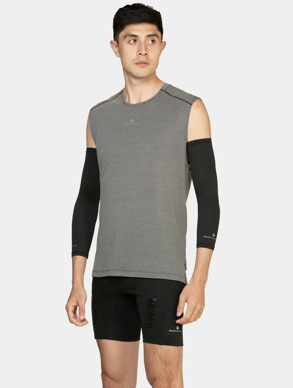 Ronhill Tech Golden Hour Tank canotta running nera traspirante