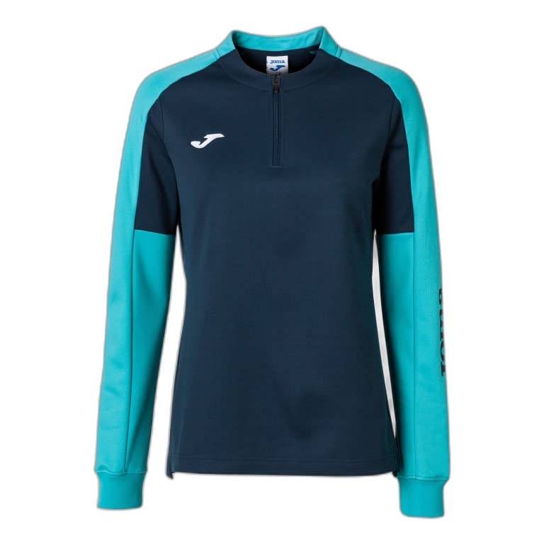 Joma Eco Championship felpa donna S blu navy traspirante