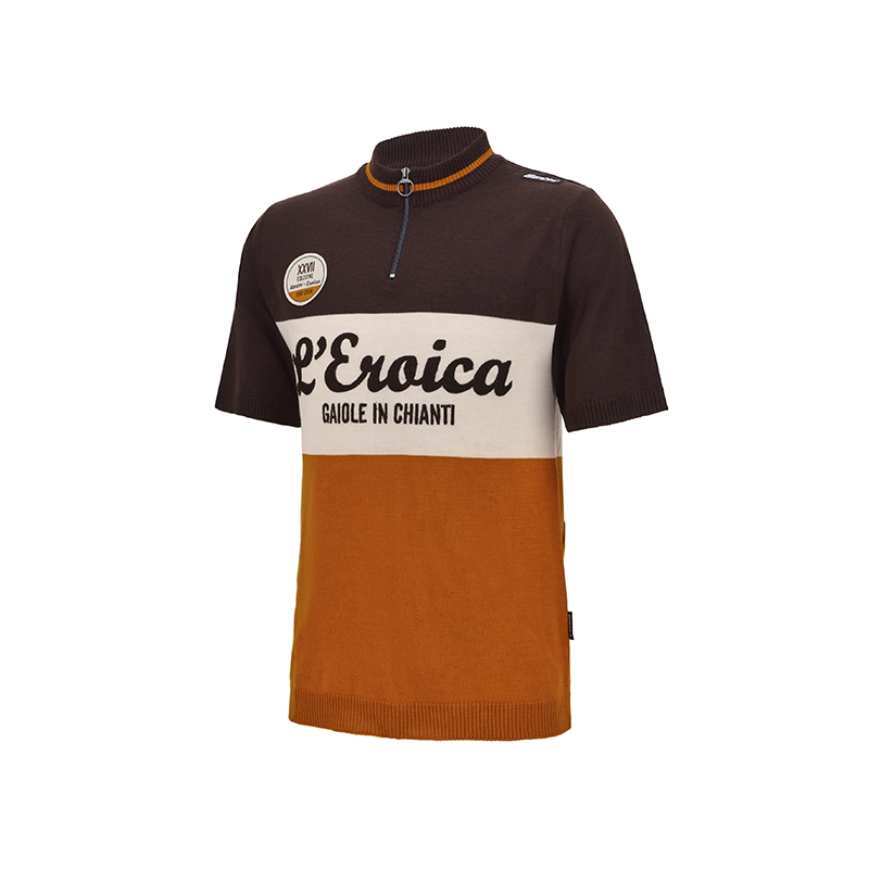 L'Eroica XXVII Edizione Speciale maglia ciclismo lana Chianti