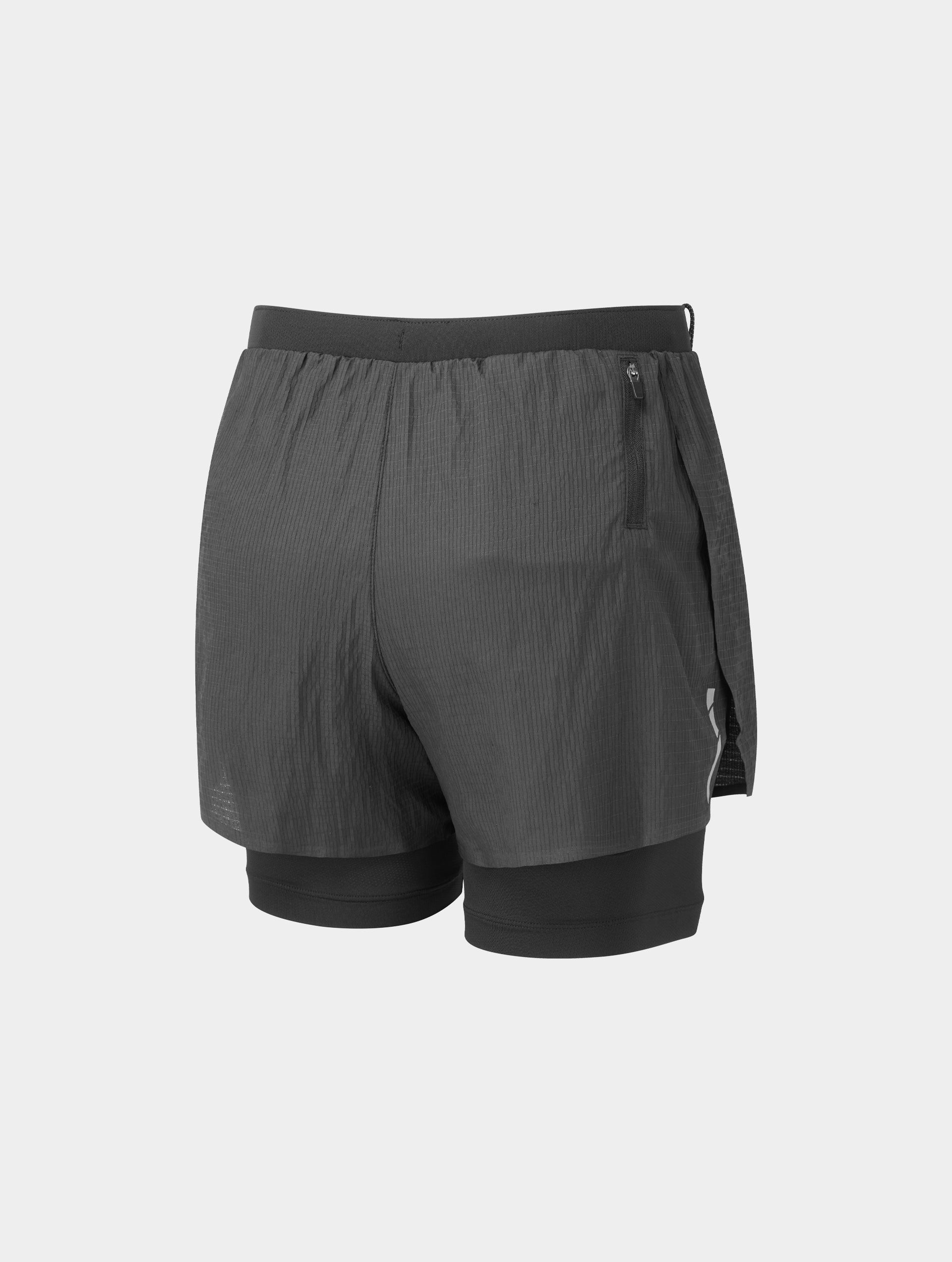 Ronhill Tech Race Twin Short pantaloncini gara donna neri leggeri