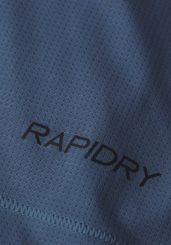 Casall M Rapidry Tee t-shirt running uomo blu traspirante