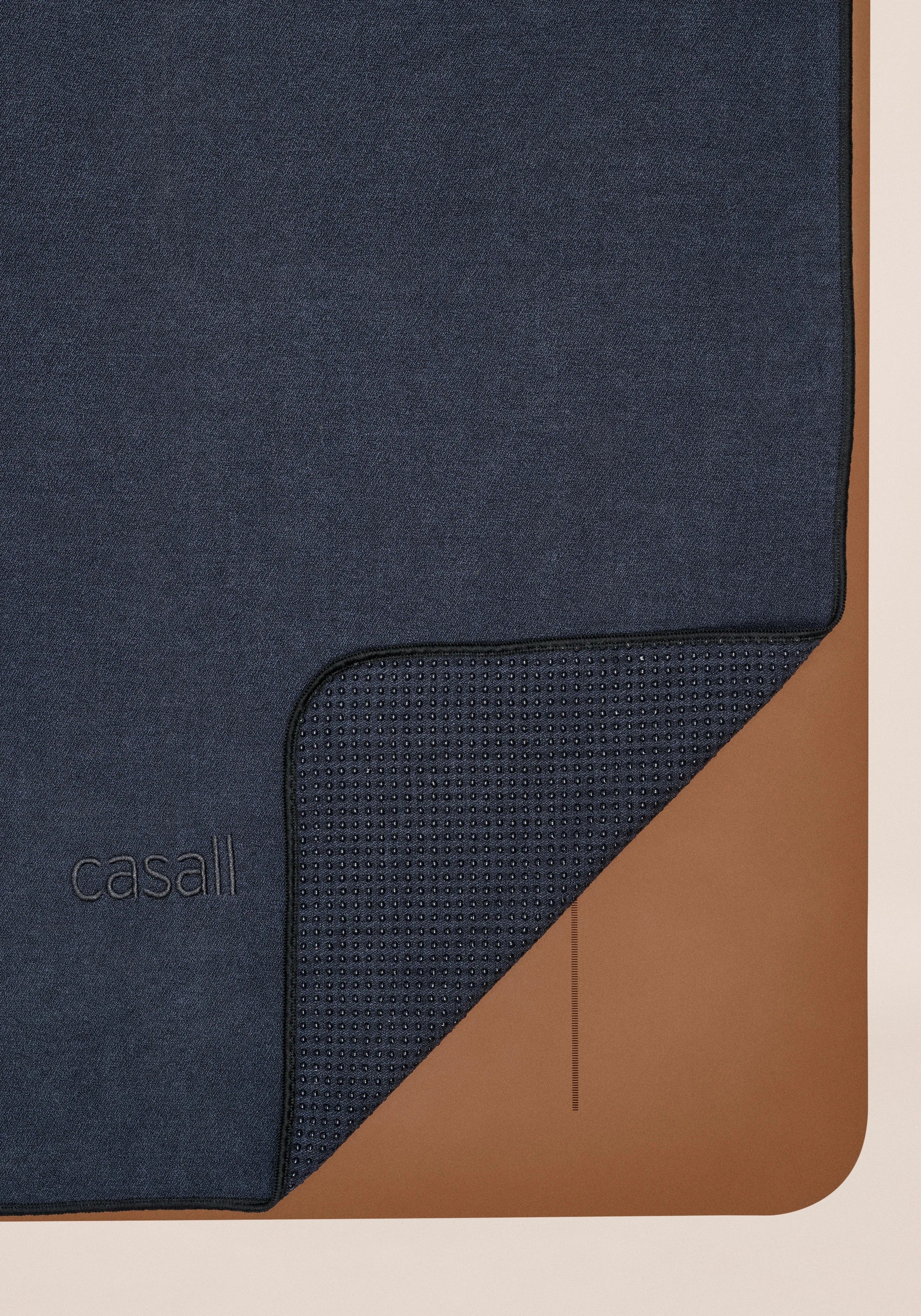 Casall Posture Yoga Towel telo yoga antiscivolo nero
